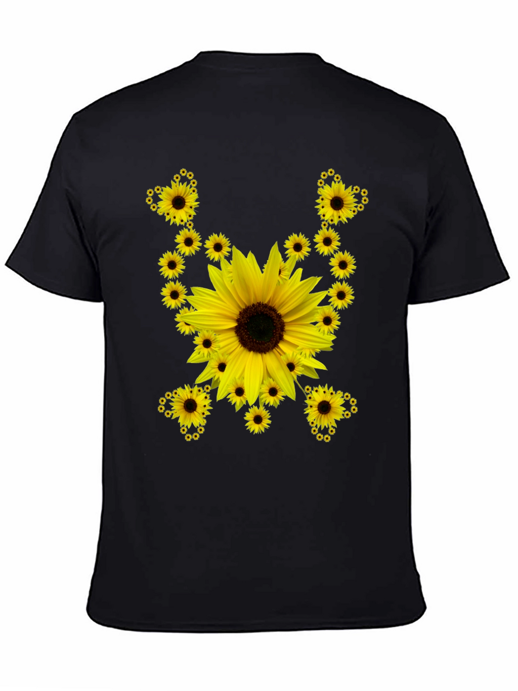 Sunflower Graphic Tee - Bold Floral Design