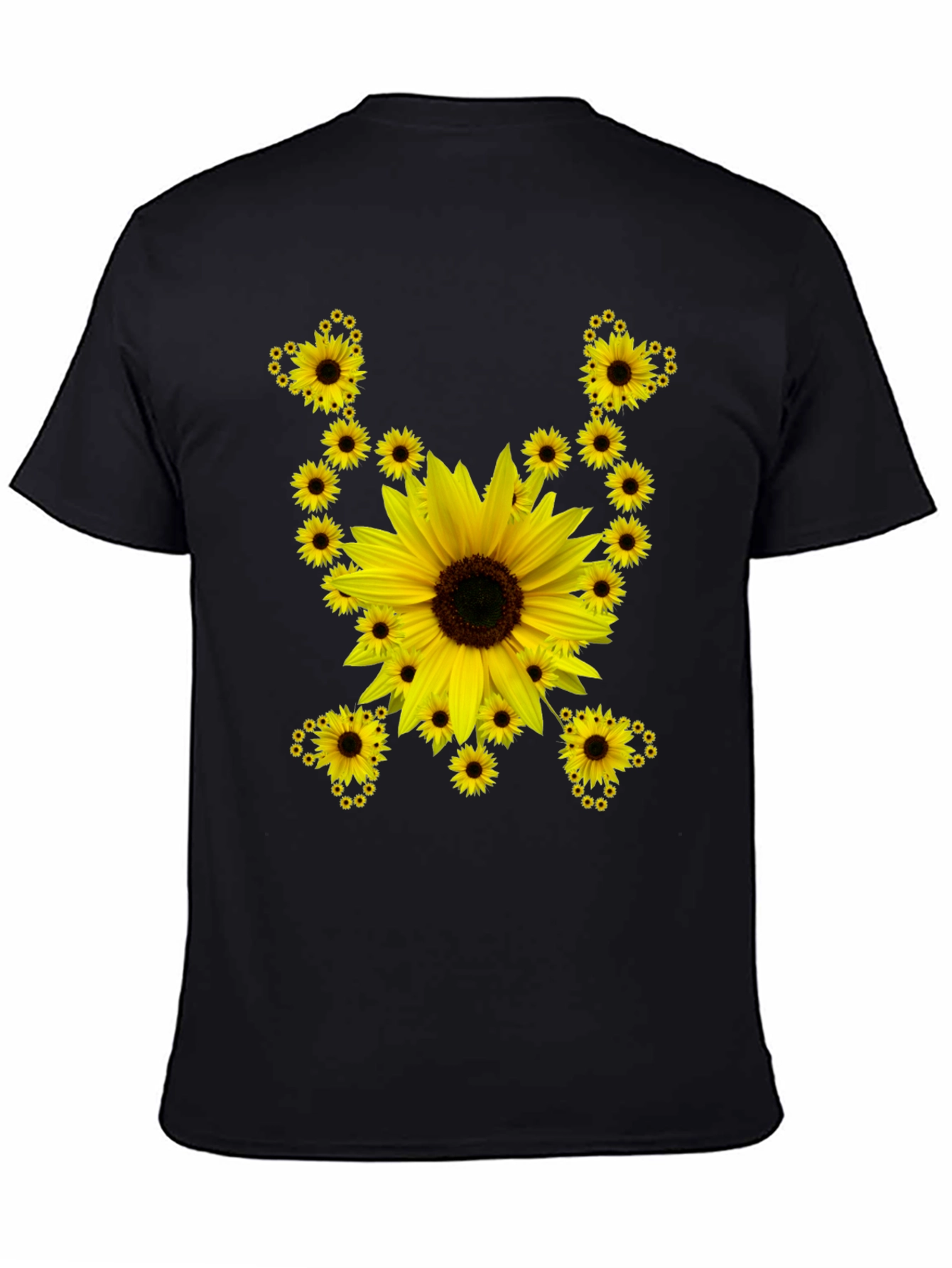 Sunflower Graphic Tee - Bold Floral Design