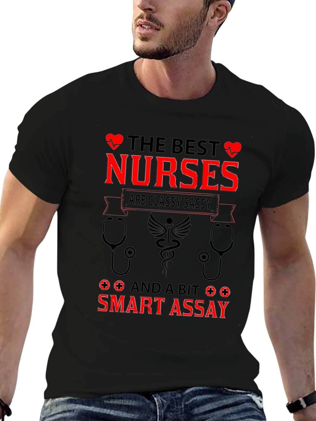 Classy Sassy Smart Assay Nurse T-Shirt