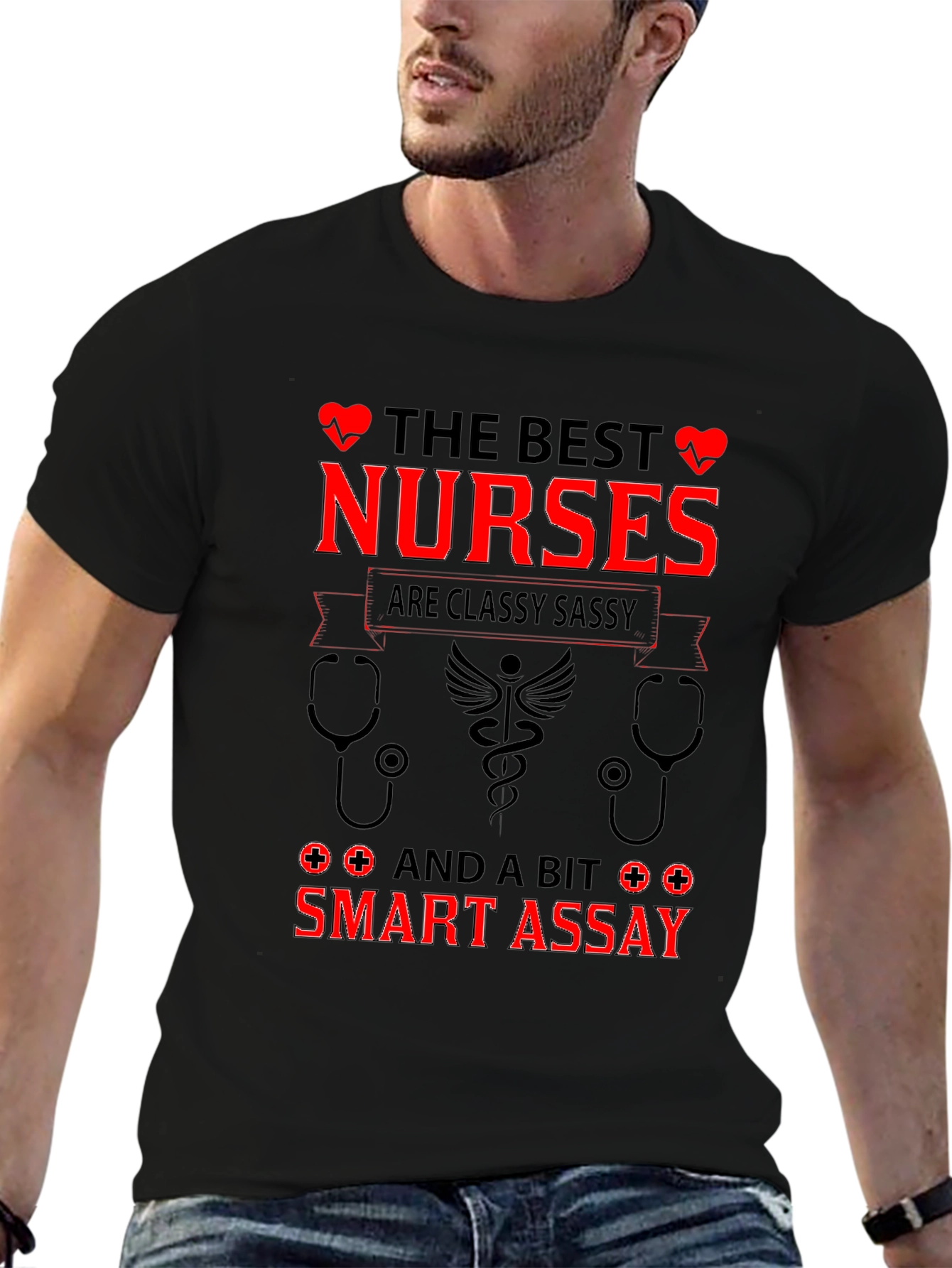 Classy Sassy Smart Assay Nurse T-Shirt