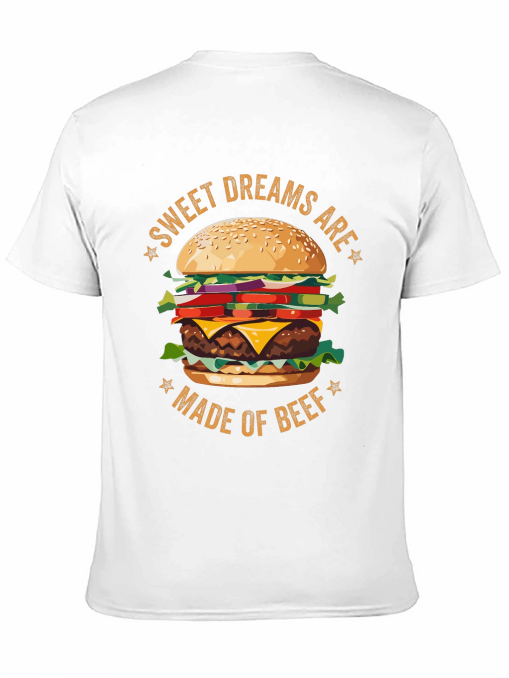 Sweet Dreams Burger Graphic T-Shirt