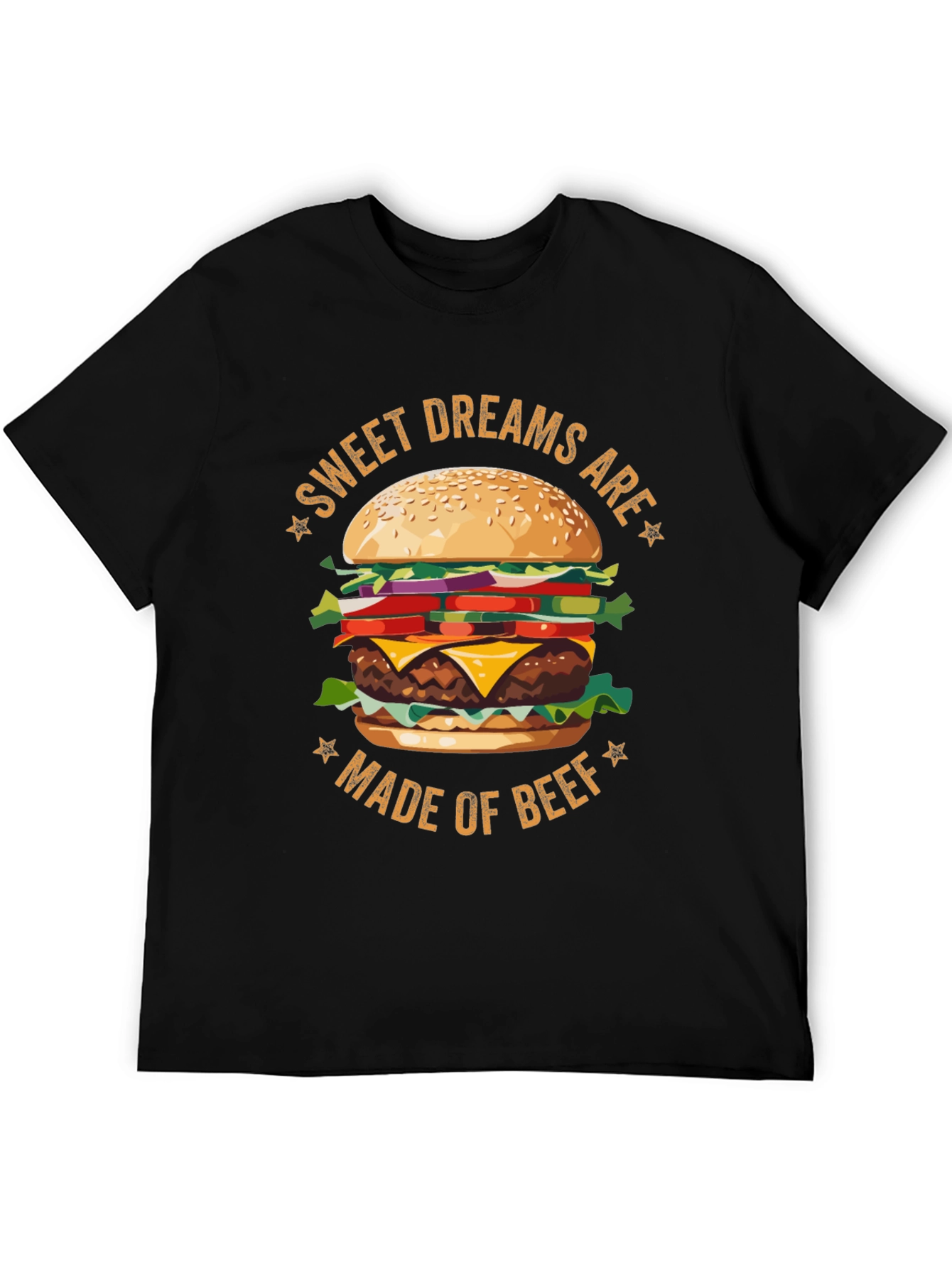 Sweet Dreams Burger Graphic T-Shirt