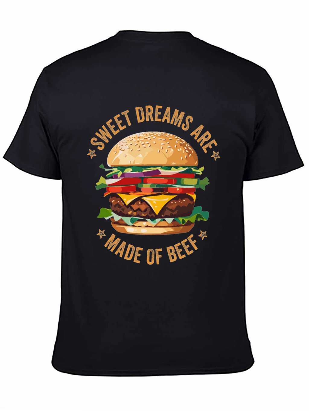 Sweet Dreams Burger Graphic T-Shirt