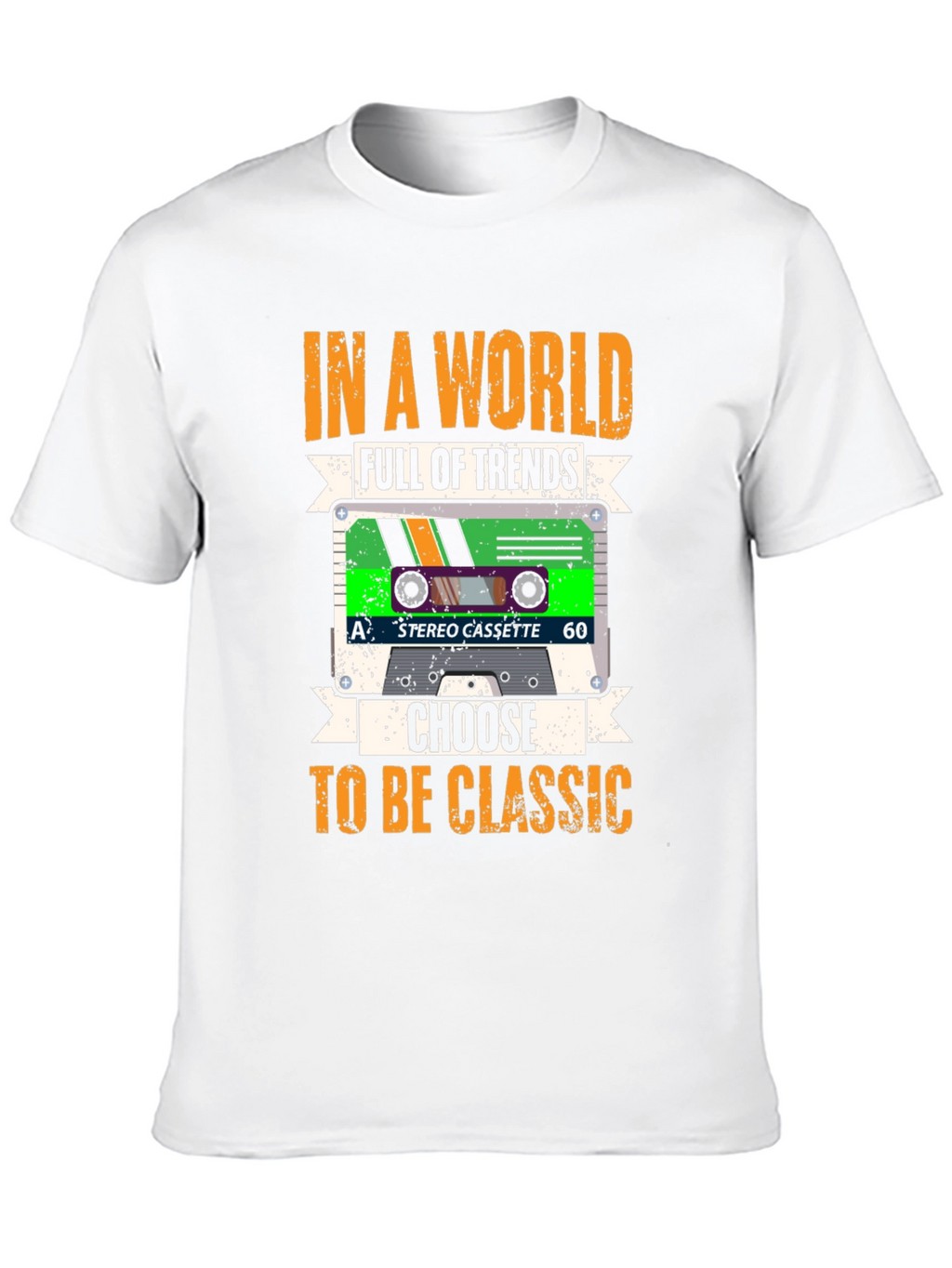 Classic Cassette T-Shirt - Retro Style