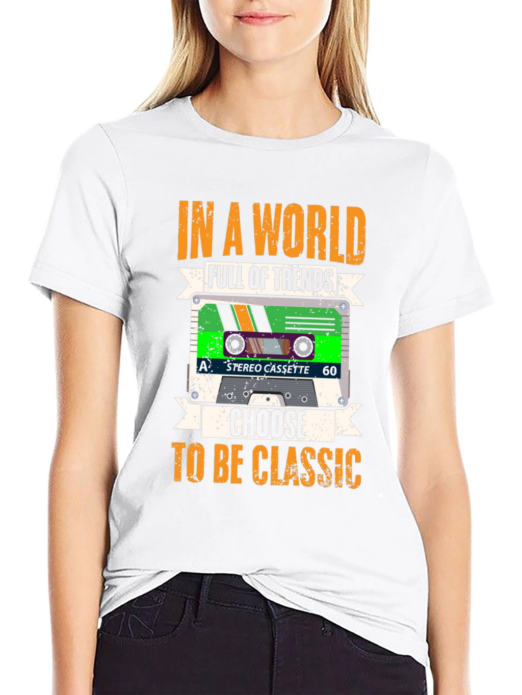 Classic Cassette T-Shirt - Retro Style