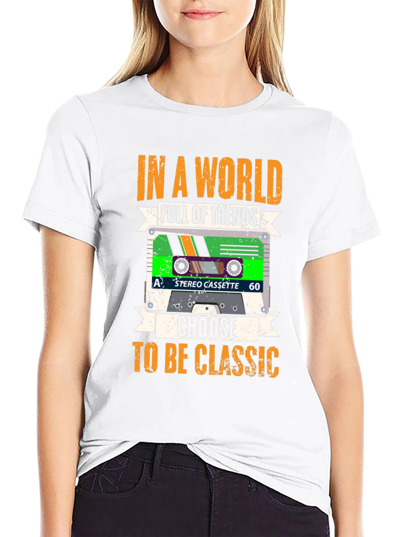 Classic Cassette T-Shirt - Retro Style