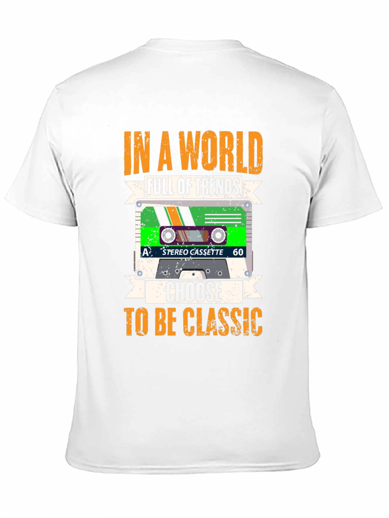 Classic Cassette T-Shirt - Retro Style