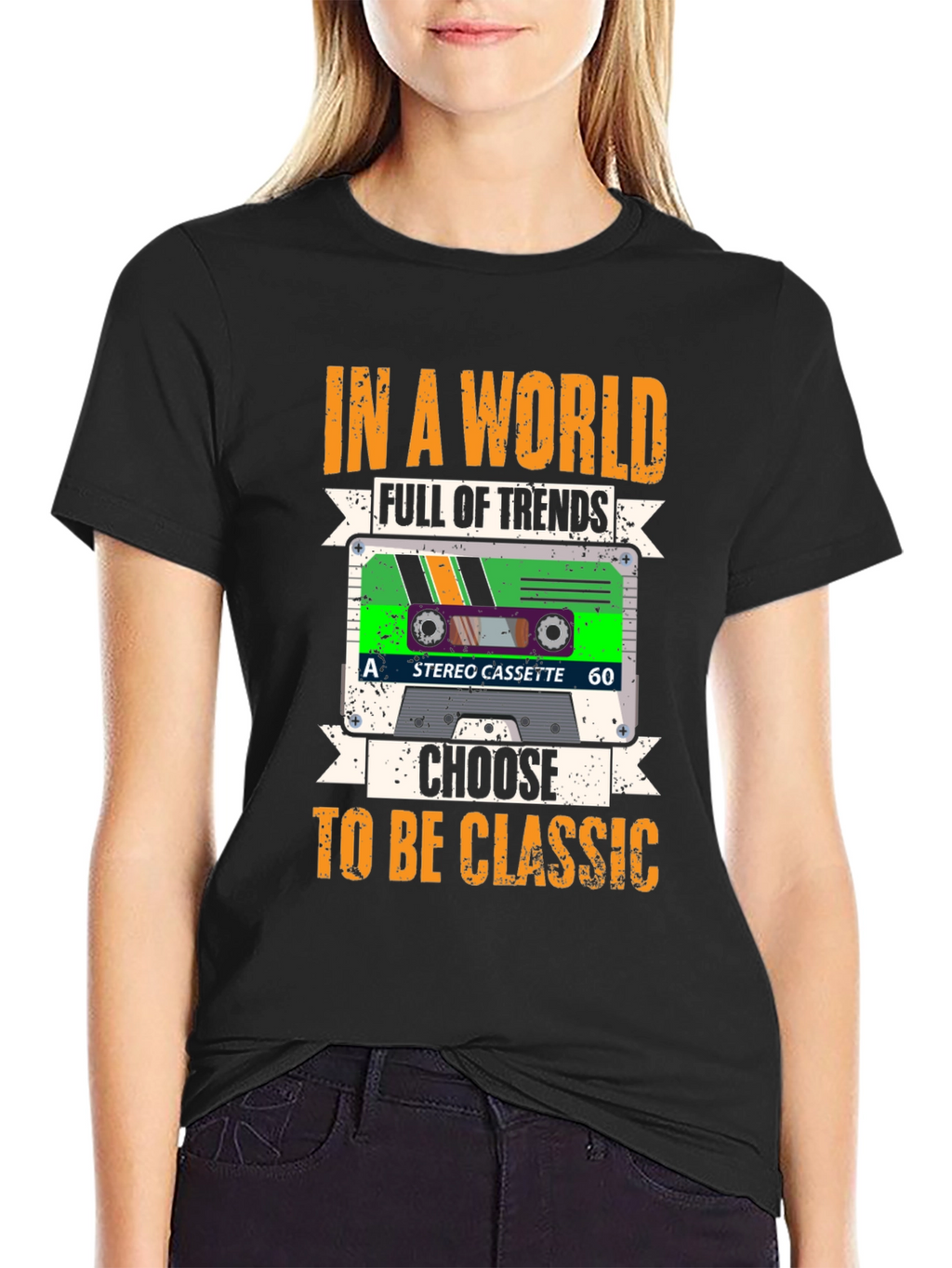 Classic Cassette T-Shirt - Retro Style