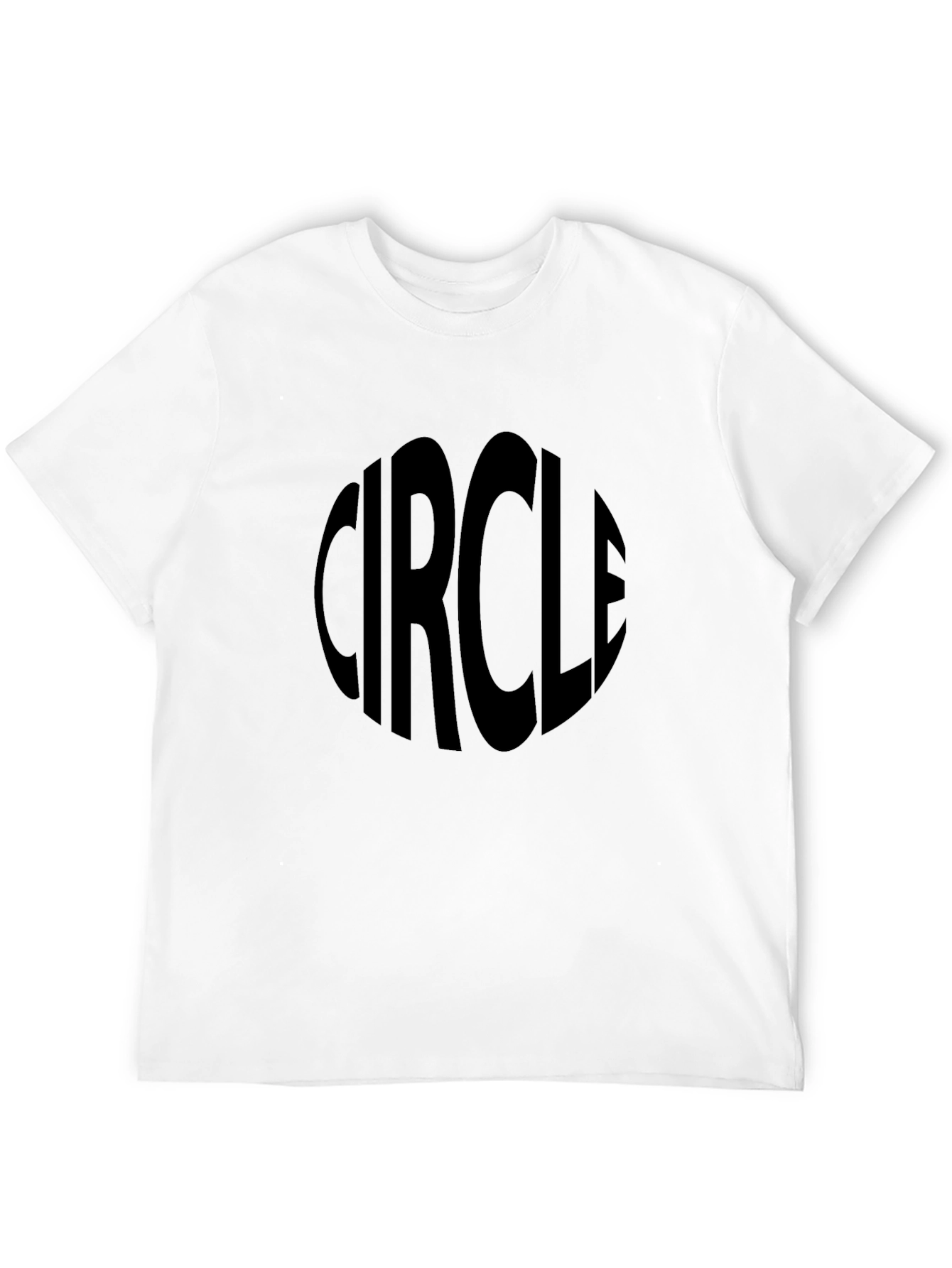 Circle Graphic T-Shirt - Classic Black Tee
