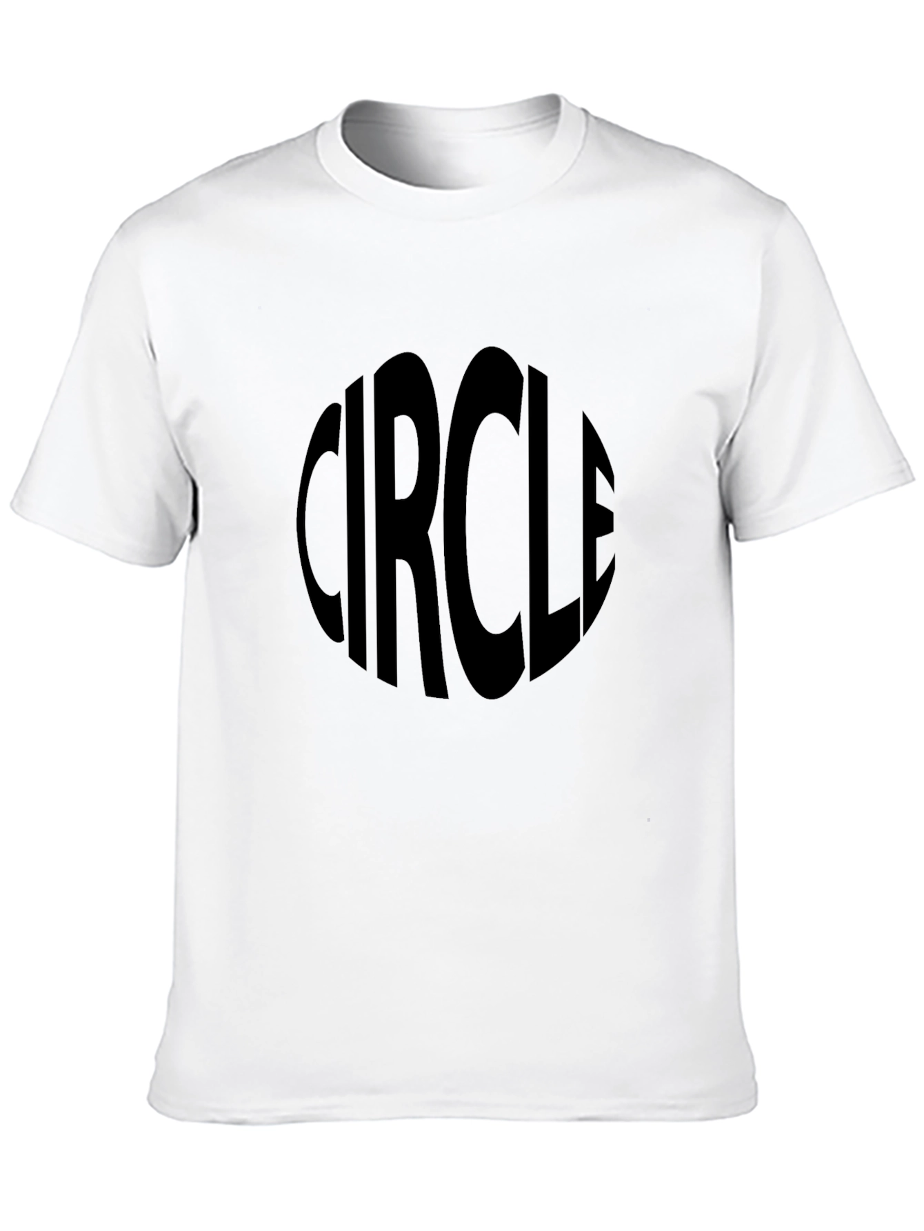 Circle Graphic T-Shirt - Classic Black Tee