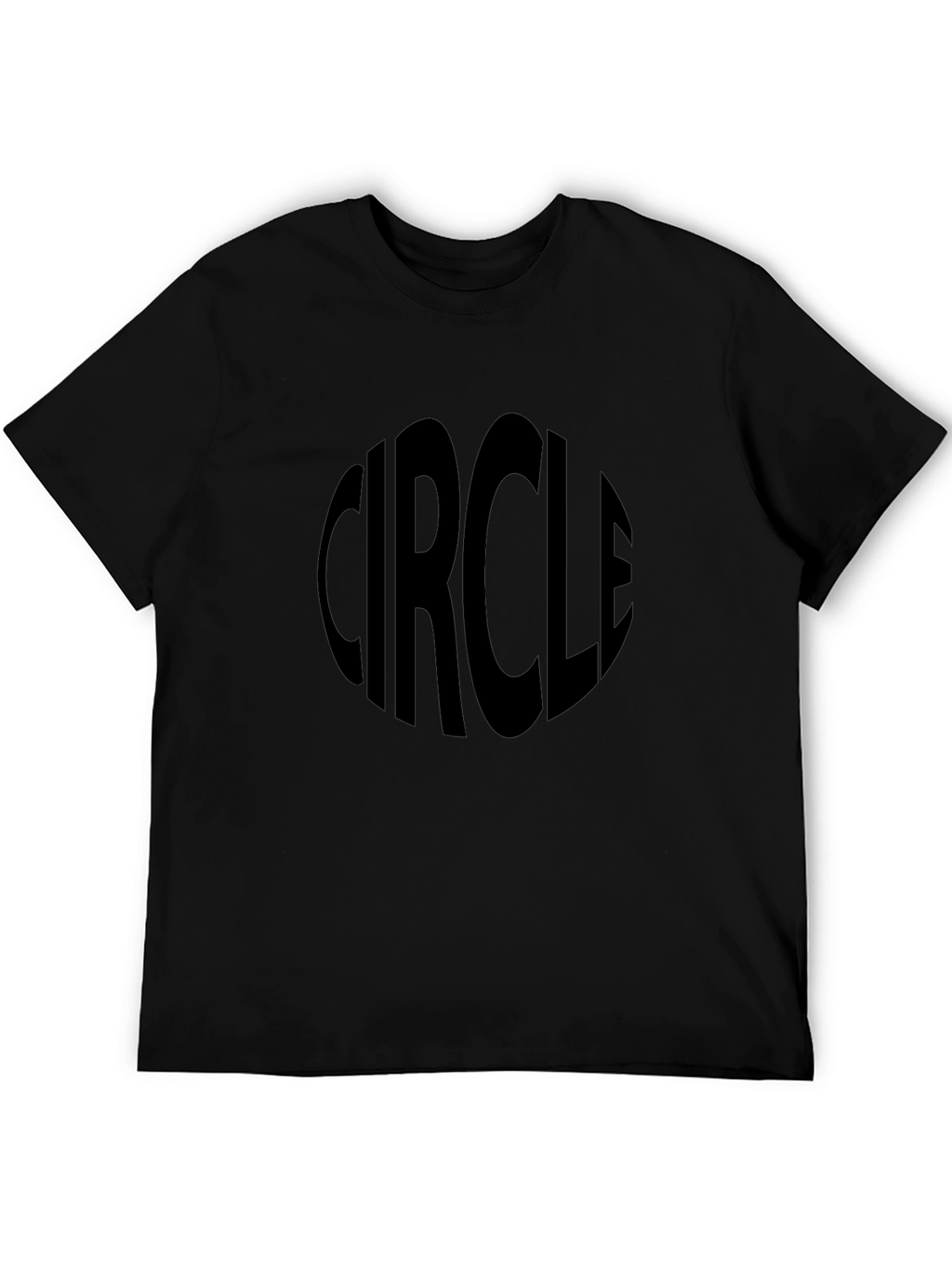 Circle Graphic T-Shirt - Classic Black Tee
