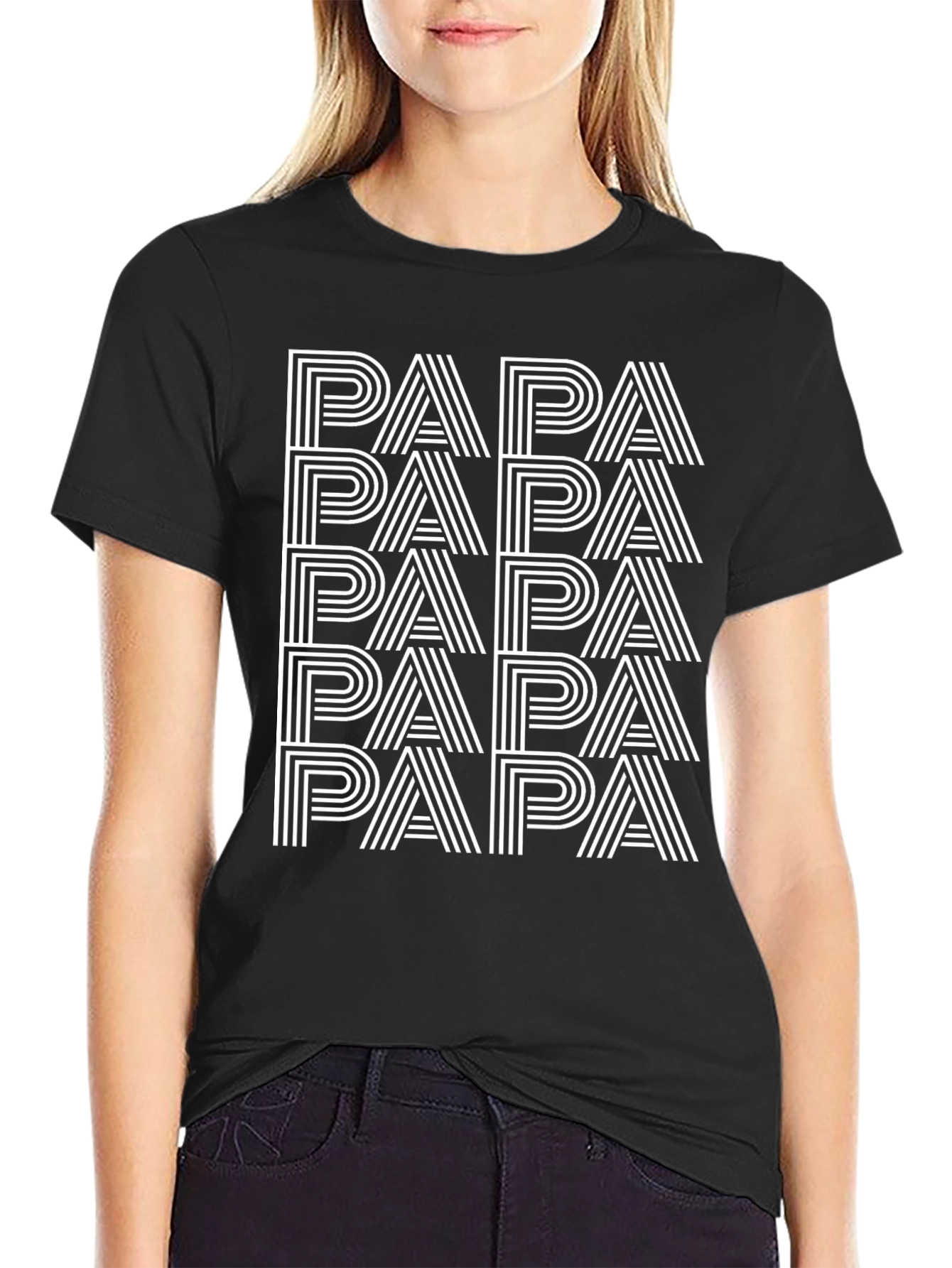 Papa Graphic Tee - Dad Gift