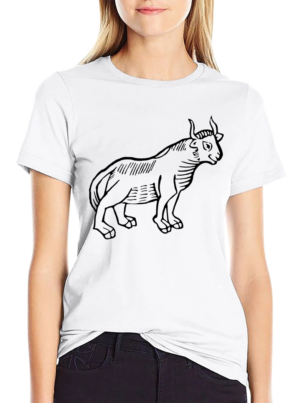 Black Bull Graphic Tee - Mens Casual T-Shirt