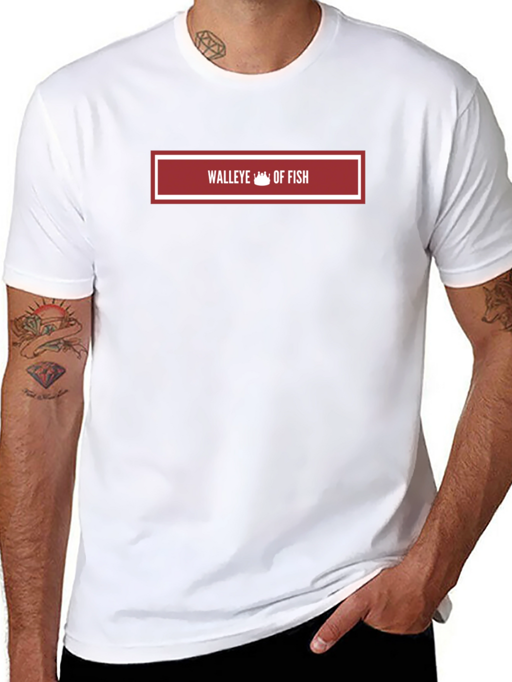 Walleye of Fish Graphic T-Shirt