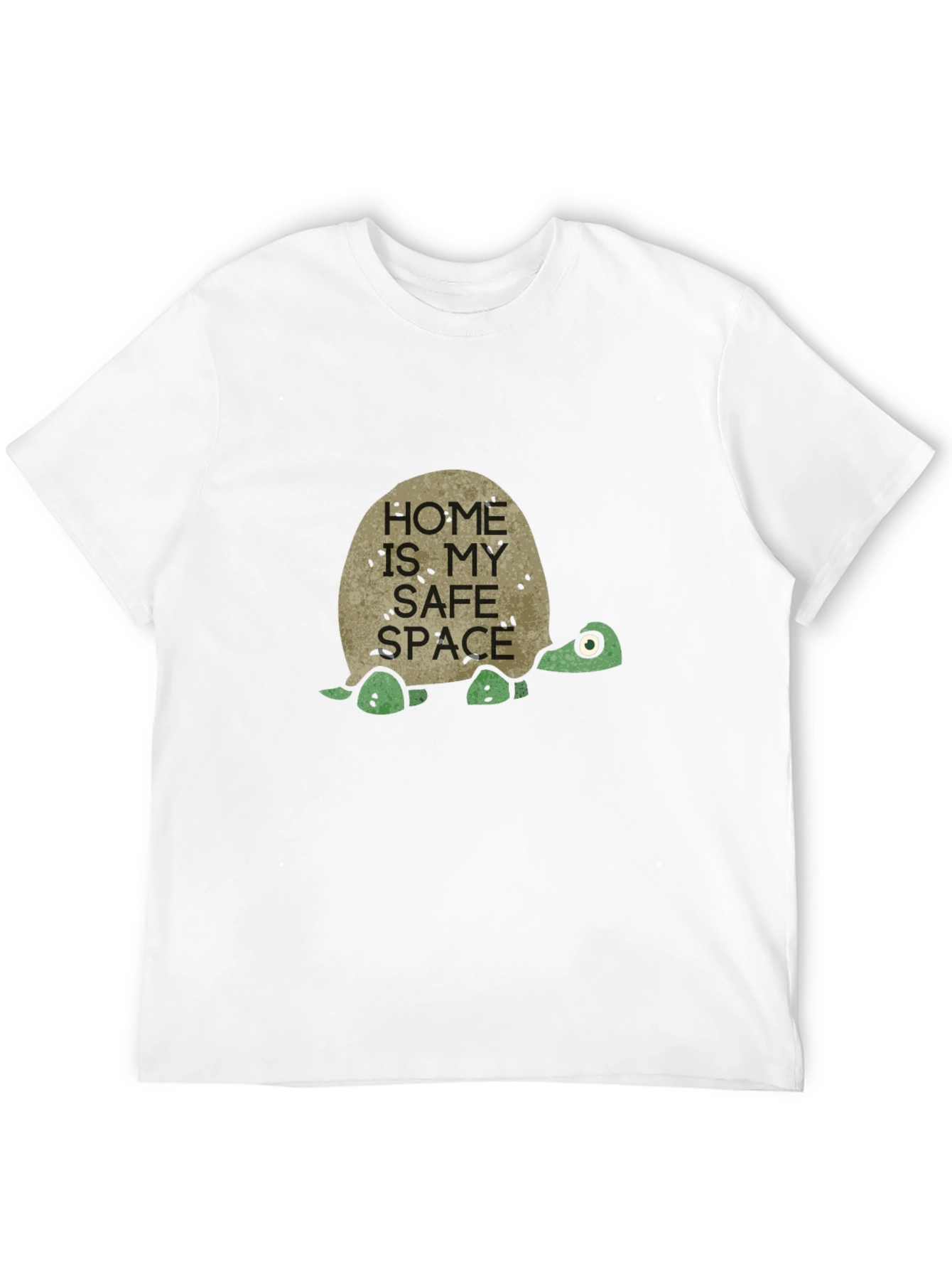 Home Is My Safe Space Turtle T-Shirt