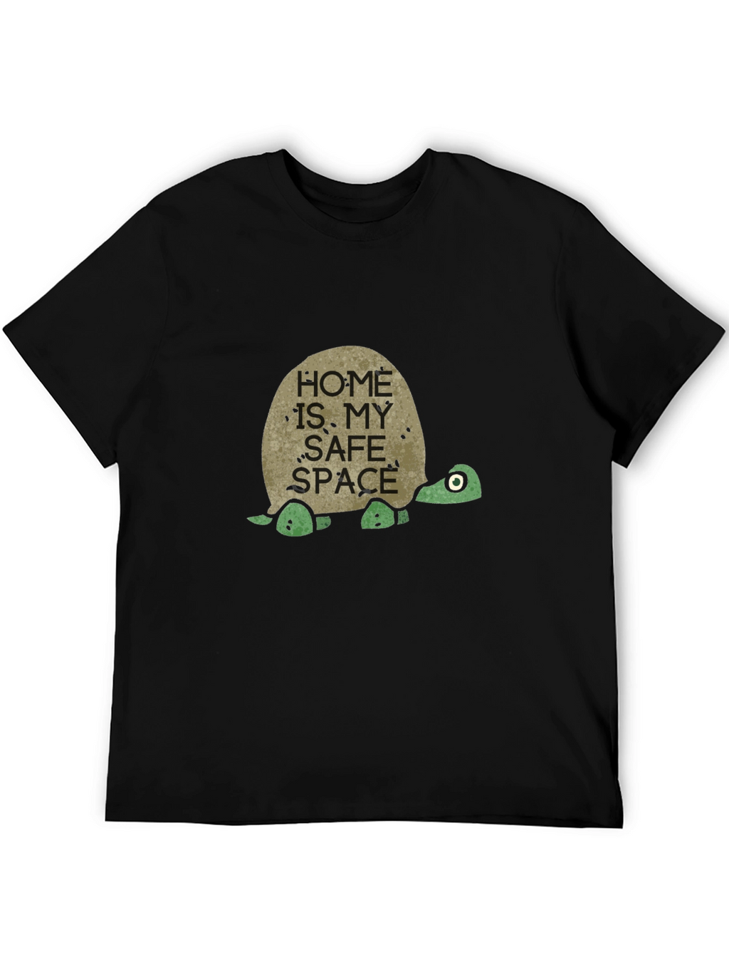 Home Is My Safe Space Turtle T-Shirt