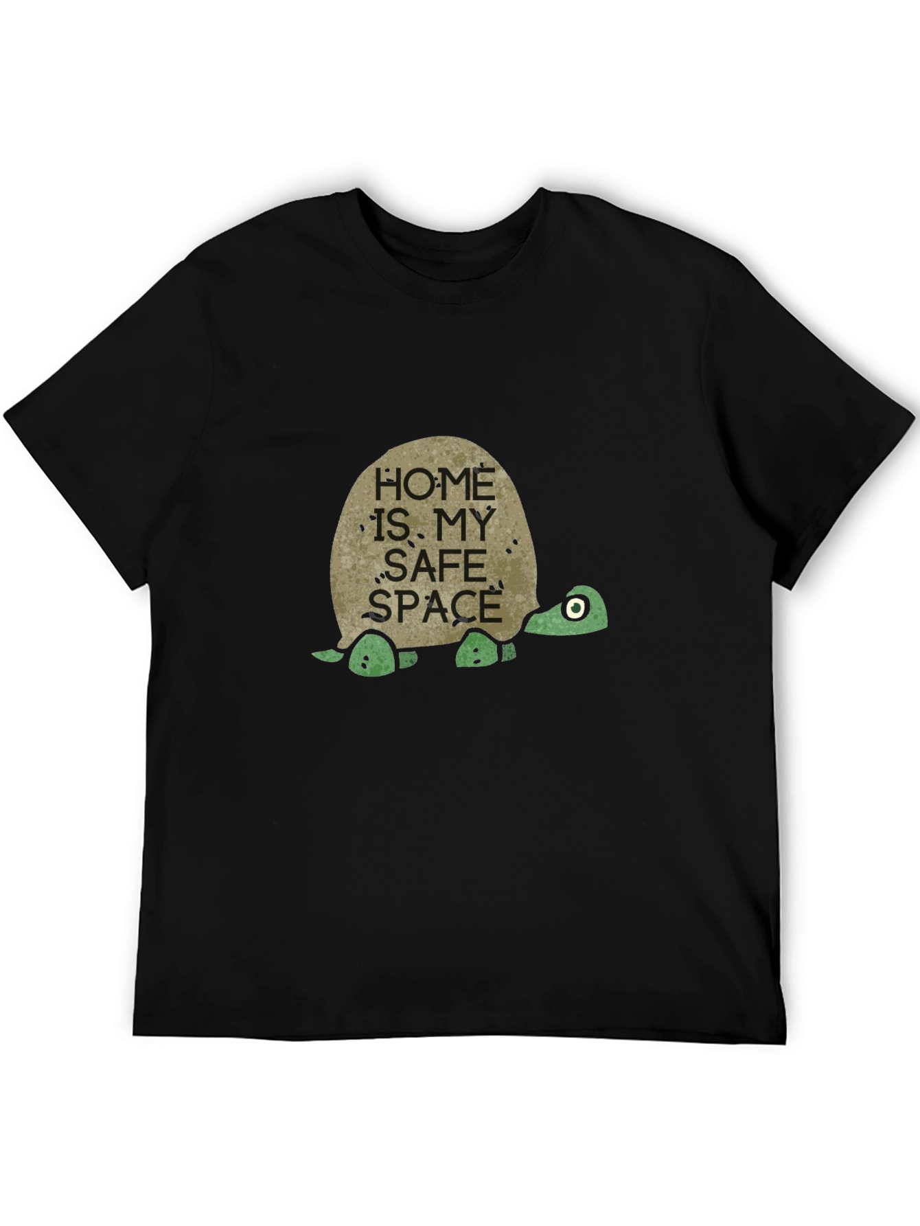 Home Is My Safe Space Turtle T-Shirt