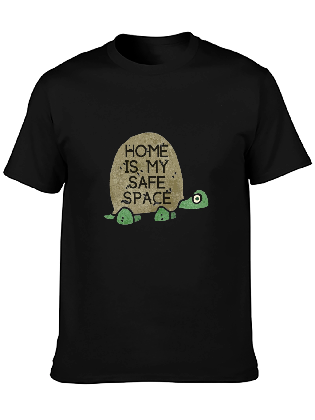 Home Is My Safe Space Turtle T-Shirt