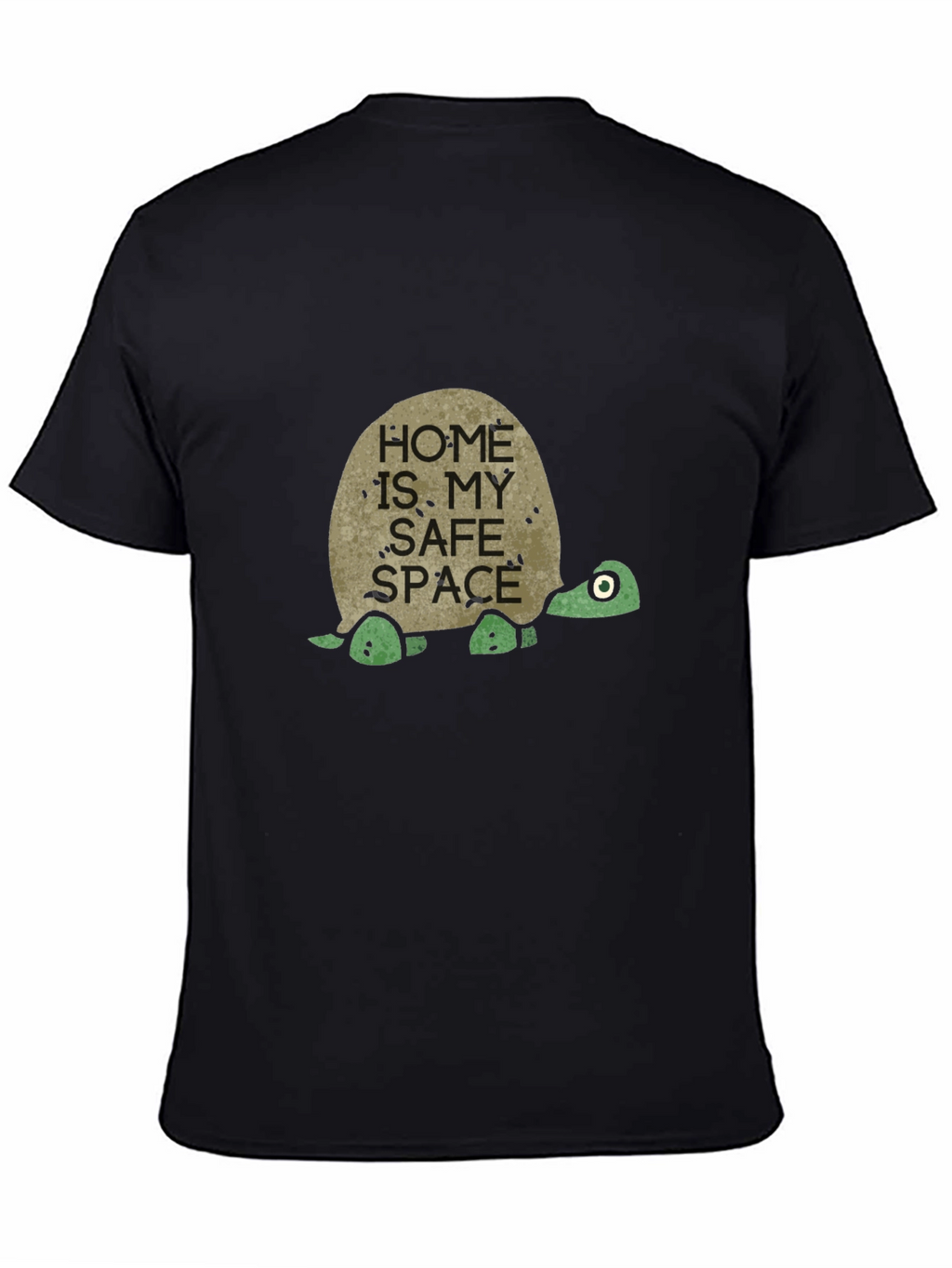 Home Is My Safe Space Turtle T-Shirt