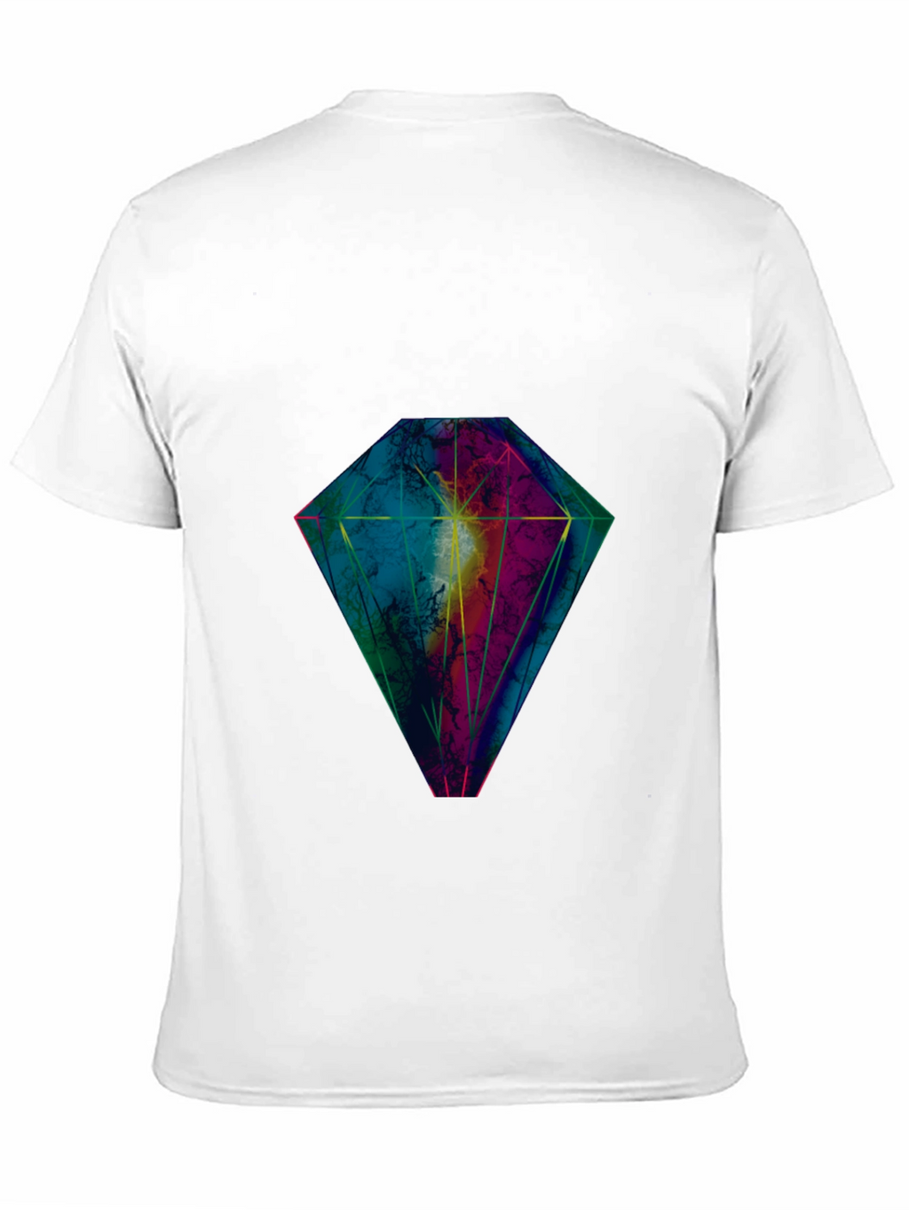 Diamond Graphic Black T-Shirt