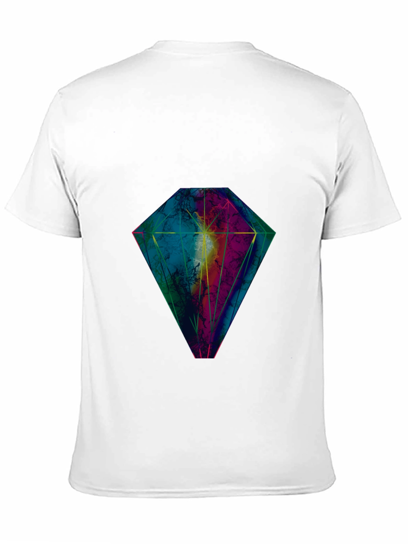 Diamond Graphic Black T-Shirt