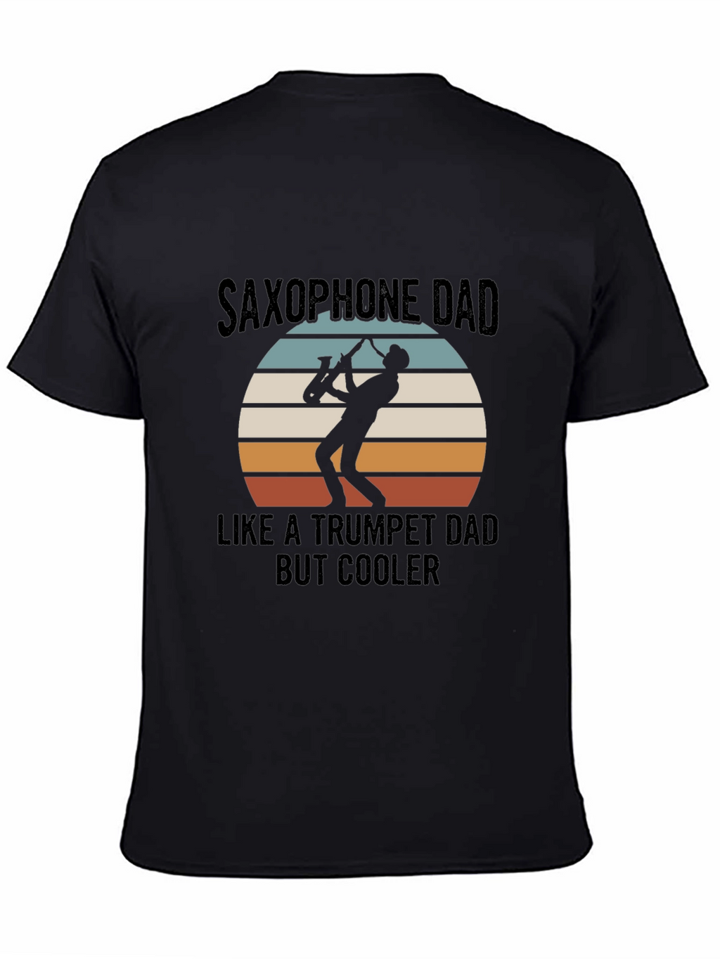 Saxophone Dad T-Shirt - Cool Musician Tee