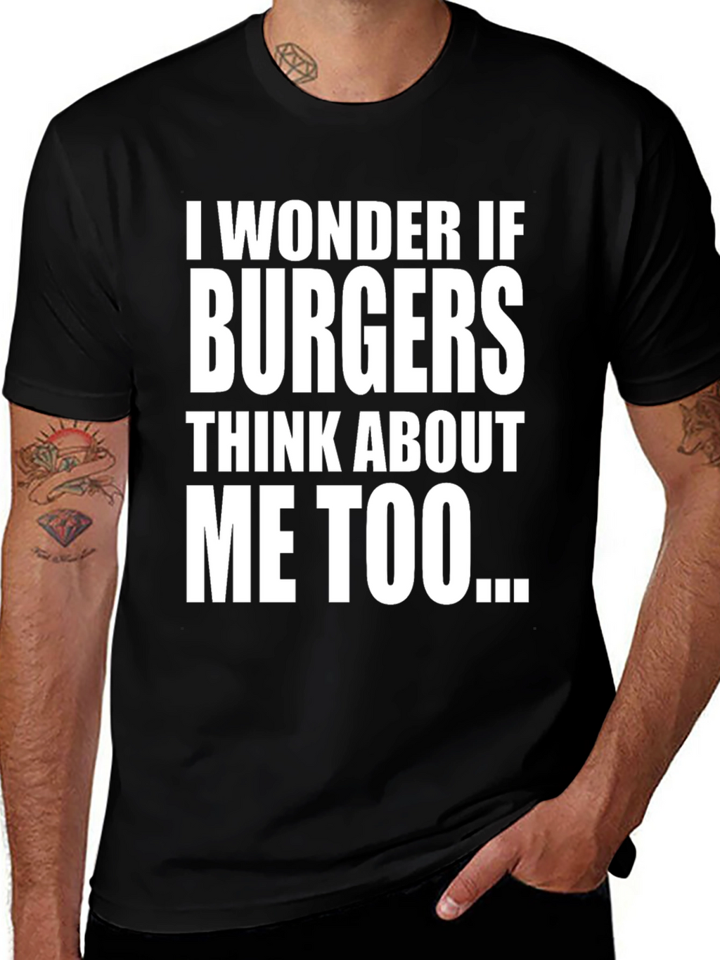 Burger Lover Graphic Tee - Funny Foodie Shirt