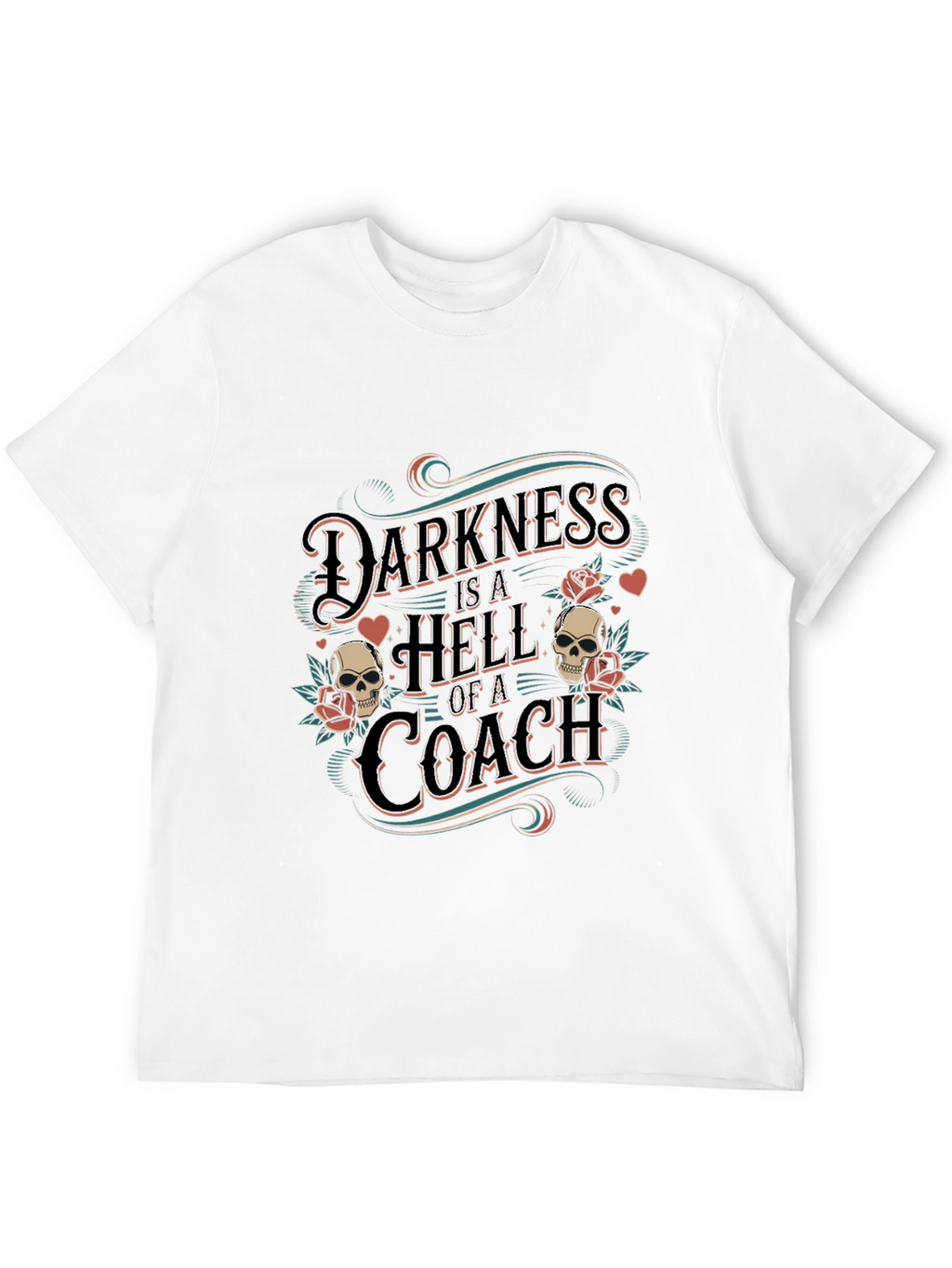 Darkness is a Hell of a Coach Graphic Tee