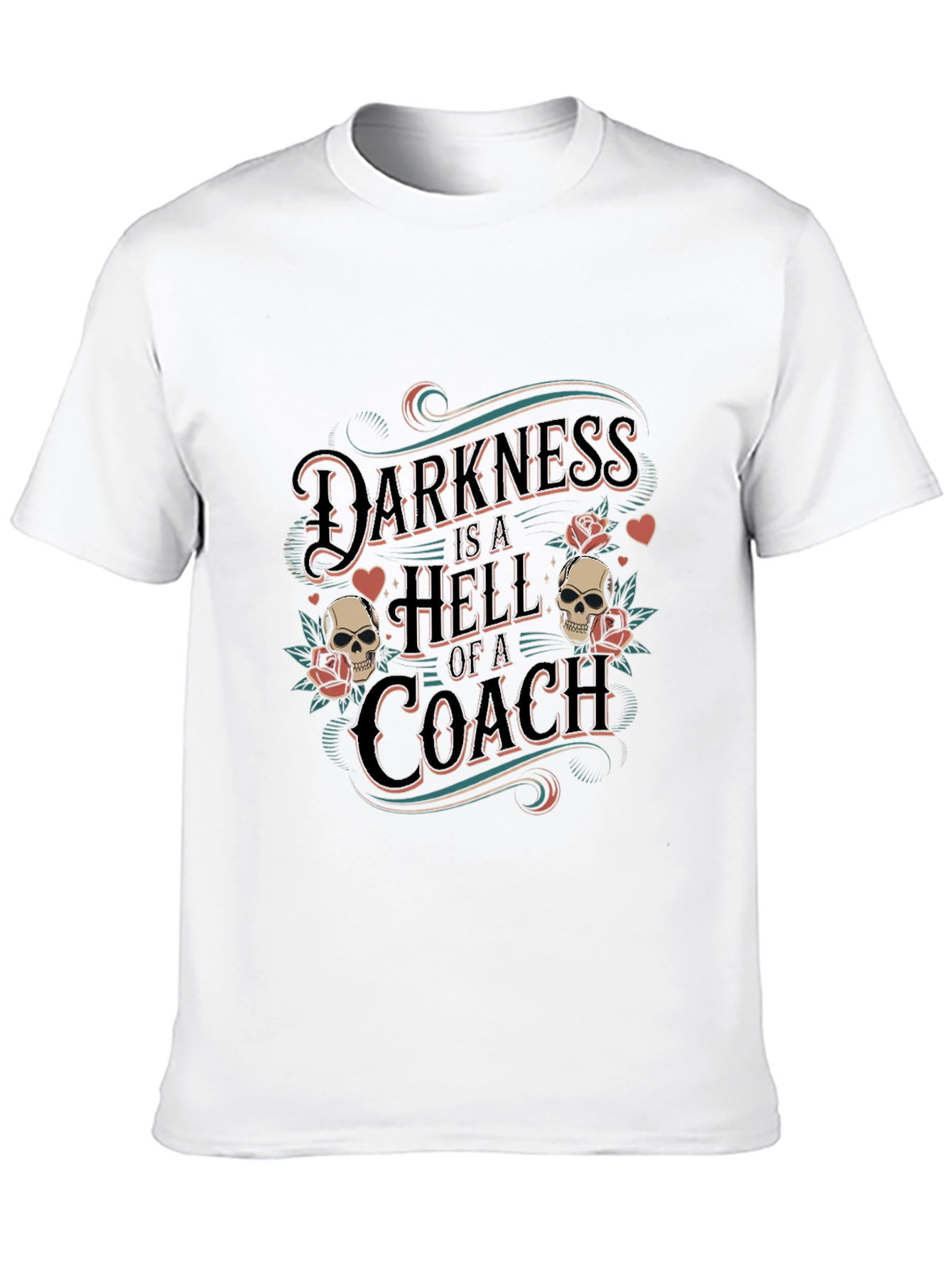 Darkness is a Hell of a Coach Graphic Tee