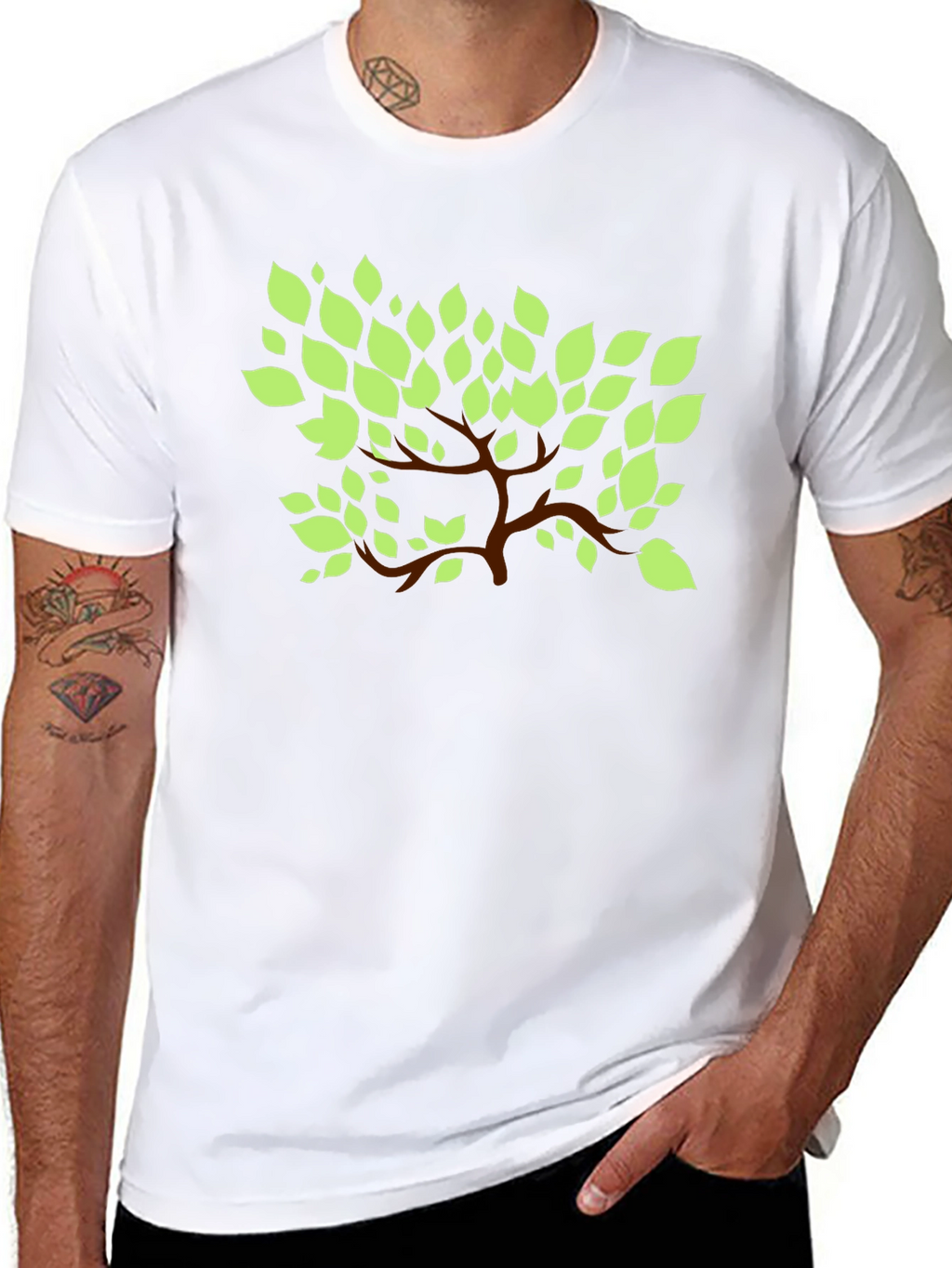 Nature Inspired Graphic Tee