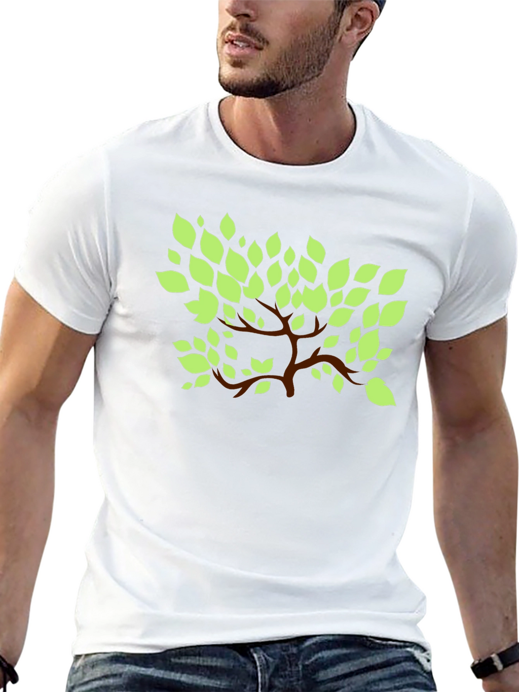 Nature Inspired Graphic Tee