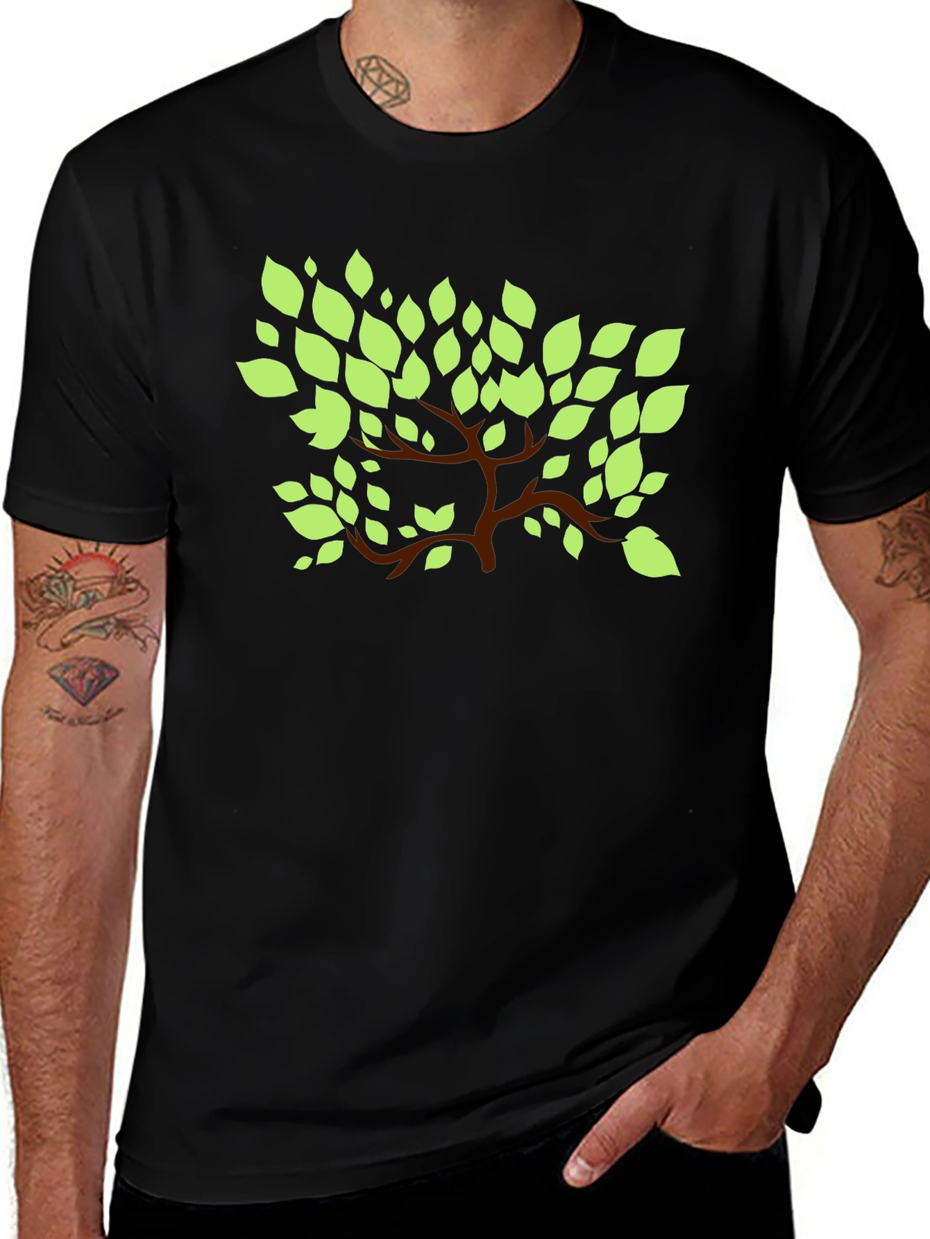 Nature Inspired Graphic Tee