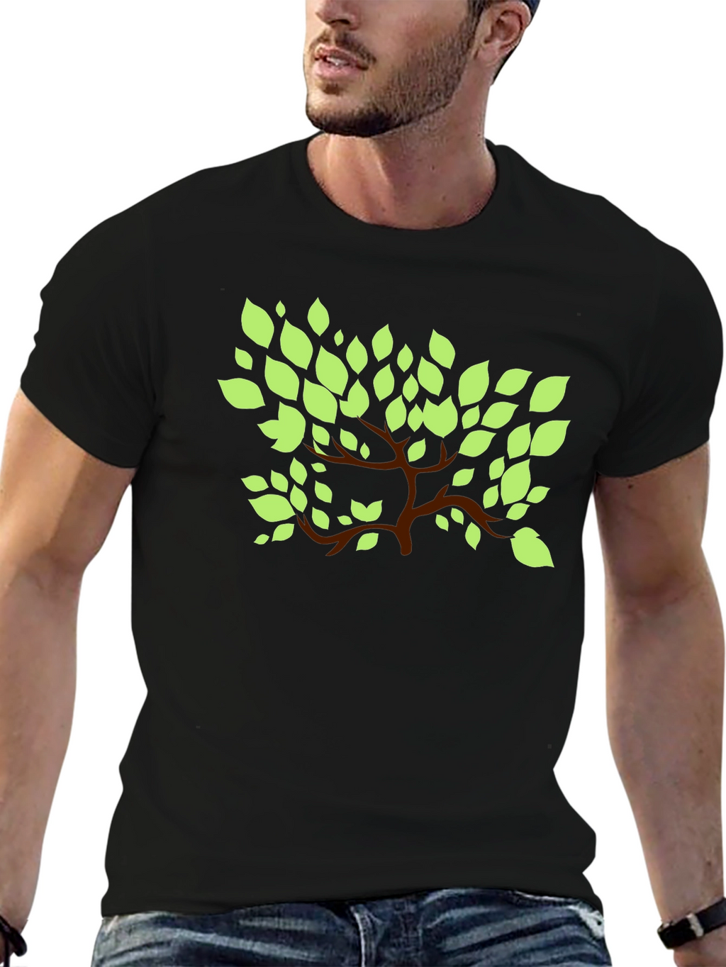 Nature Inspired Graphic Tee