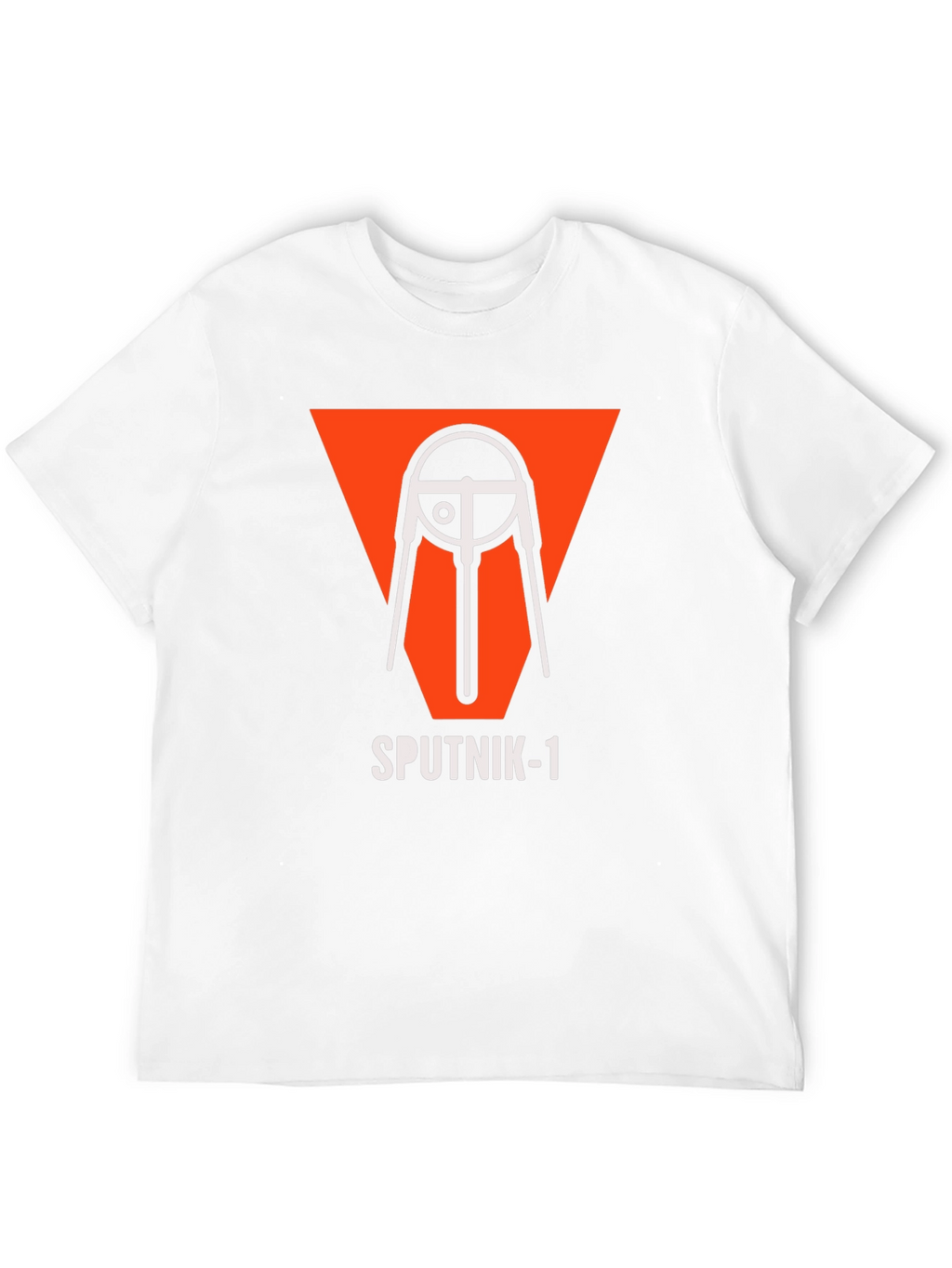 Sputnik-1 Retro T-Shirt - Space Race Era Design