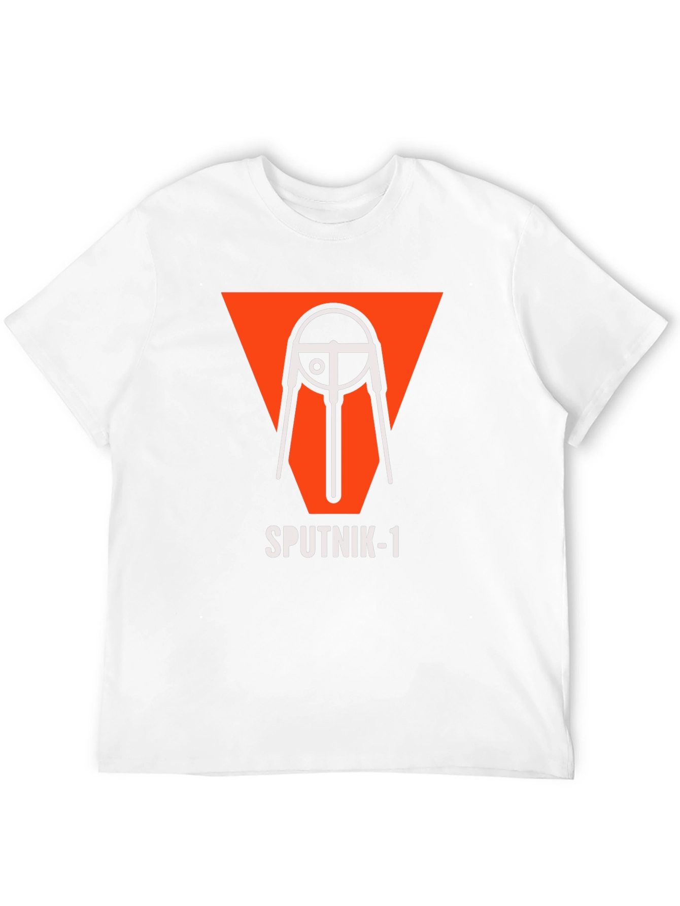 Sputnik-1 Retro T-Shirt - Space Race Era Design