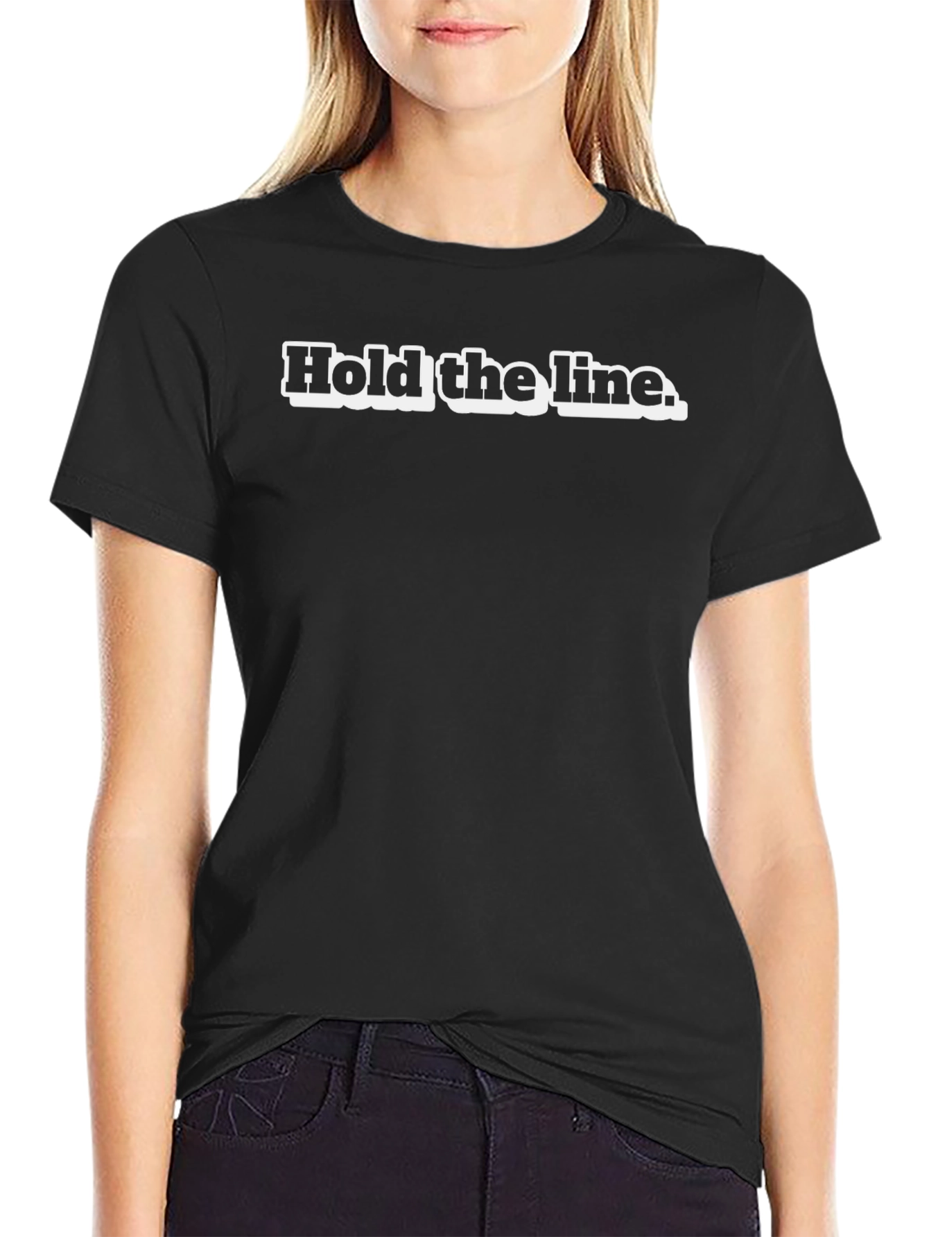 Hold The Line Graphic T-Shirt