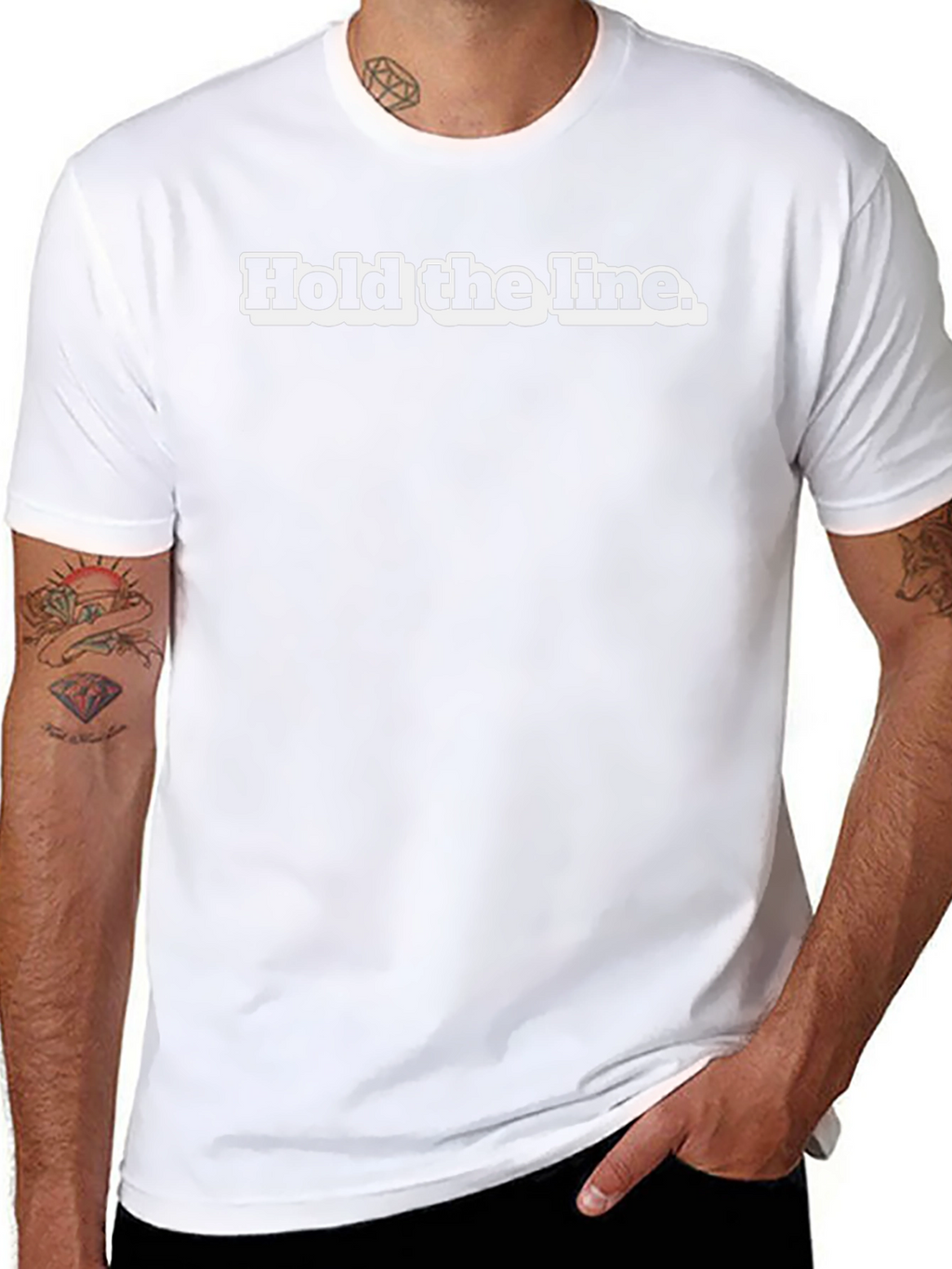 Hold The Line Graphic T-Shirt