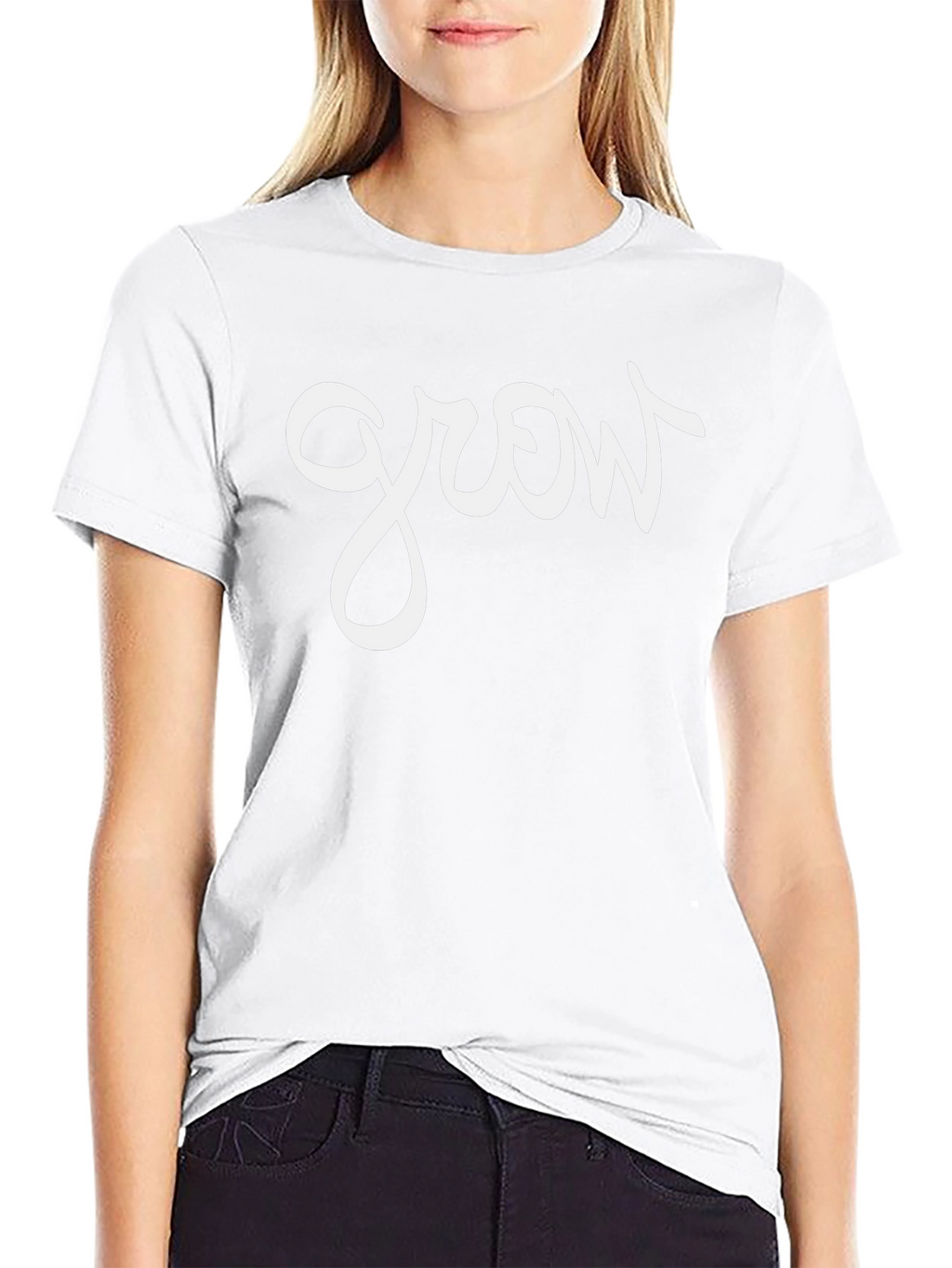 Grow T-Shirt - Mens Black Graphic Tee
