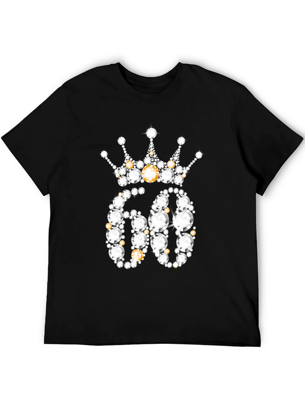 Diamond 60th Birthday Crown T-Shirt
