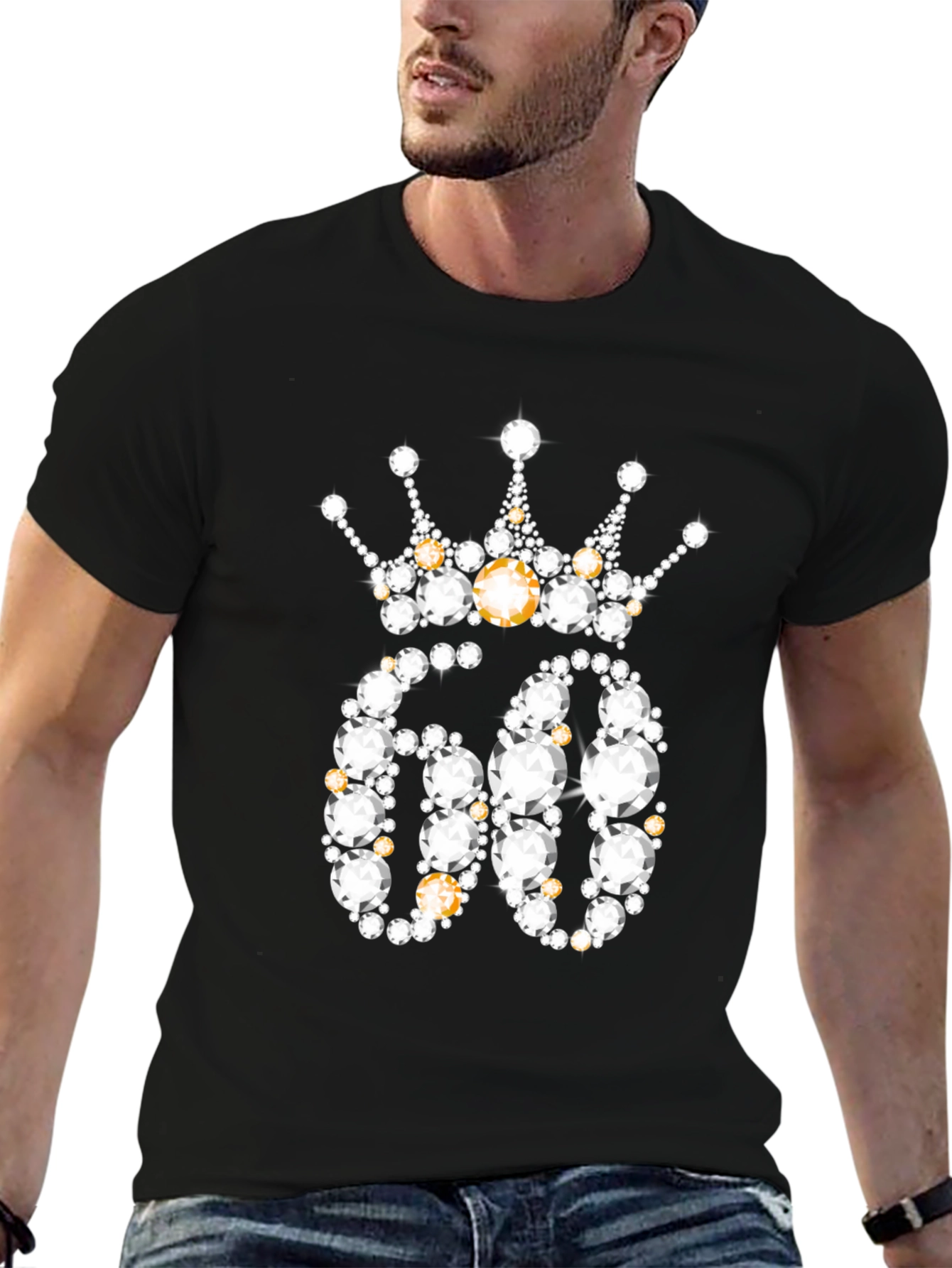 Diamond 60th Birthday Crown T-Shirt