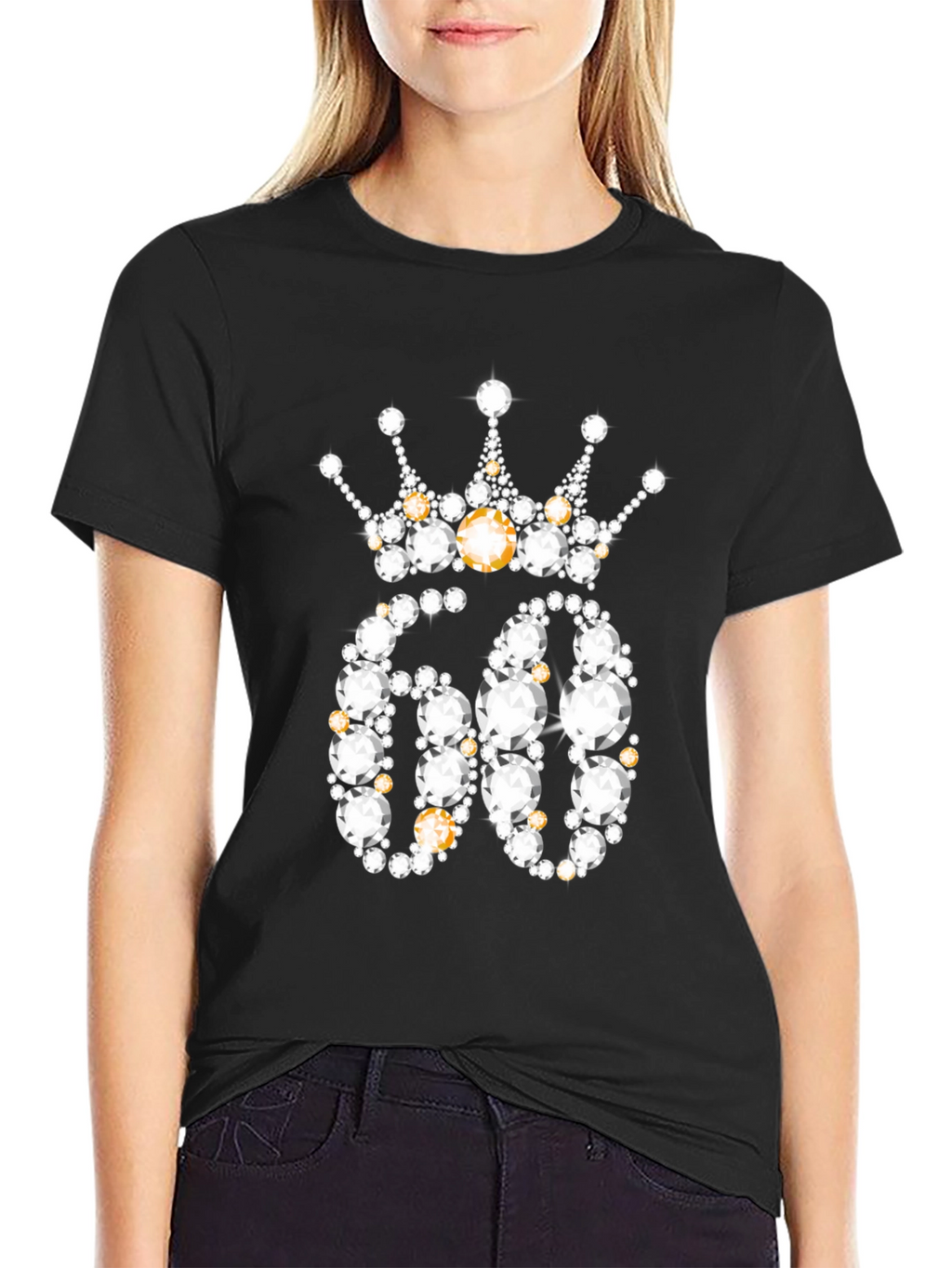 Diamond 60th Birthday Crown T-Shirt