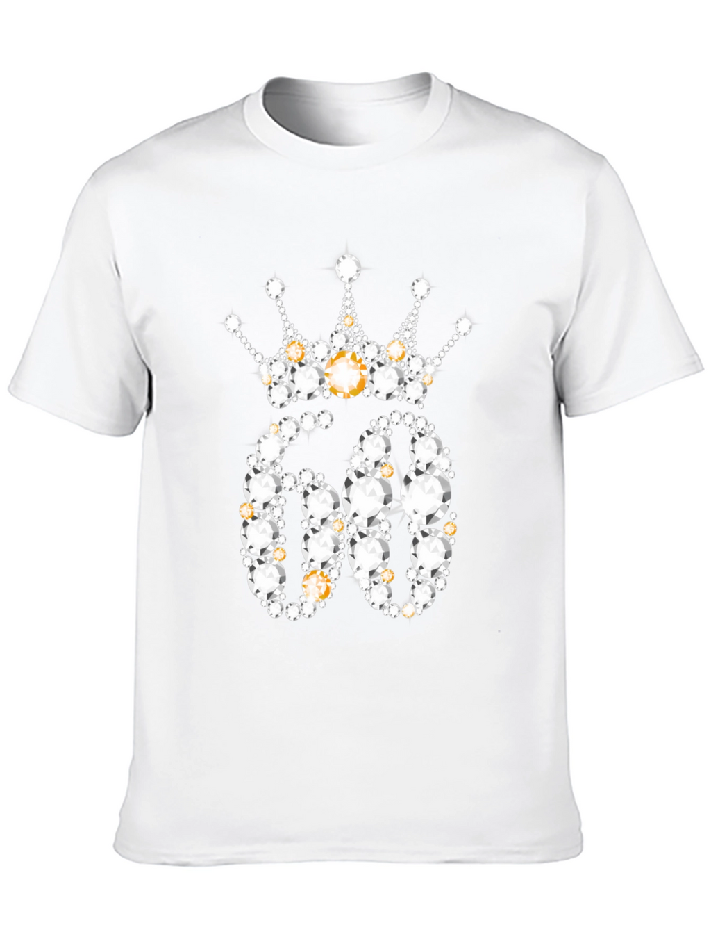 Diamond 60th Birthday Crown T-Shirt