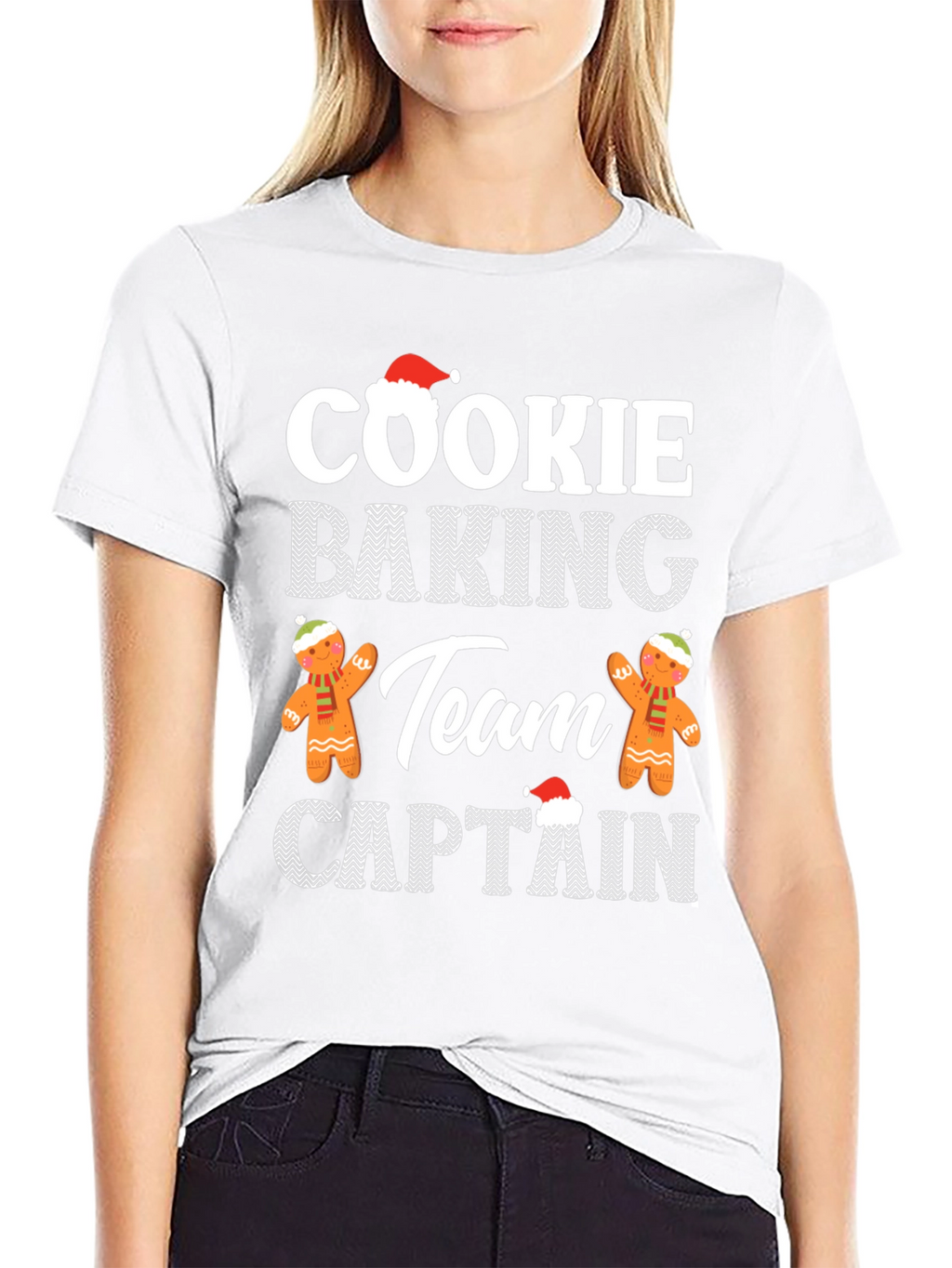 Cookie Baking Team Captain Christmas T-Shirt