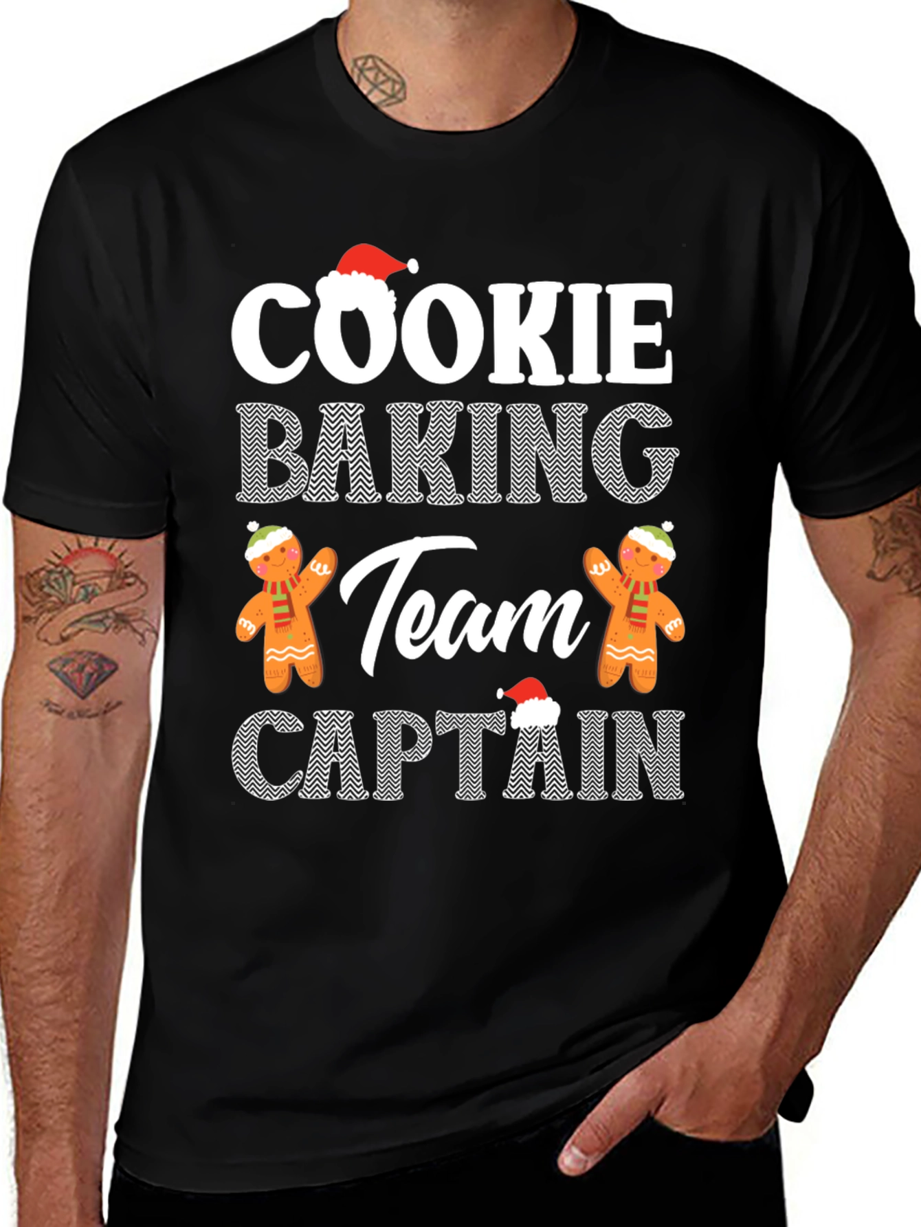 Cookie Baking Team Captain Christmas T-Shirt
