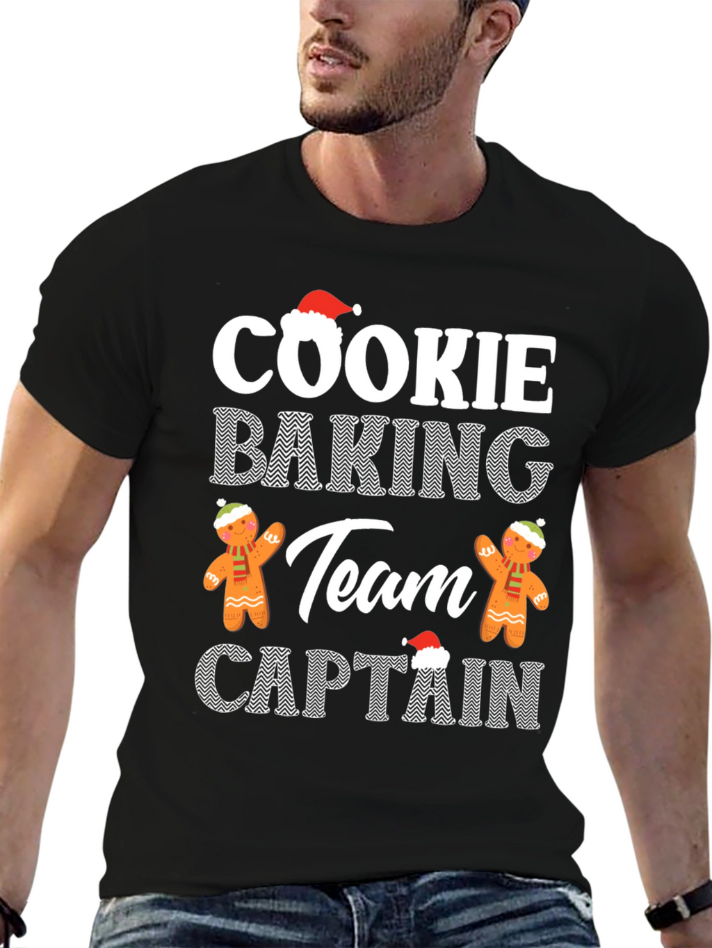 Cookie Baking Team Captain Christmas T-Shirt