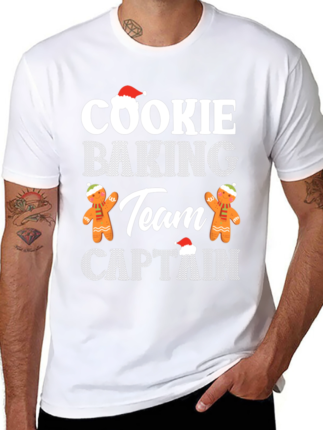 Cookie Baking Team Captain Christmas T-Shirt