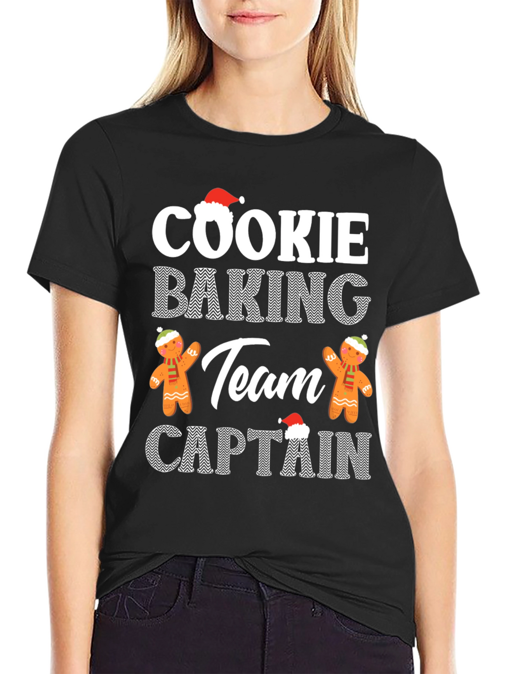 Cookie Baking Team Captain Christmas T-Shirt