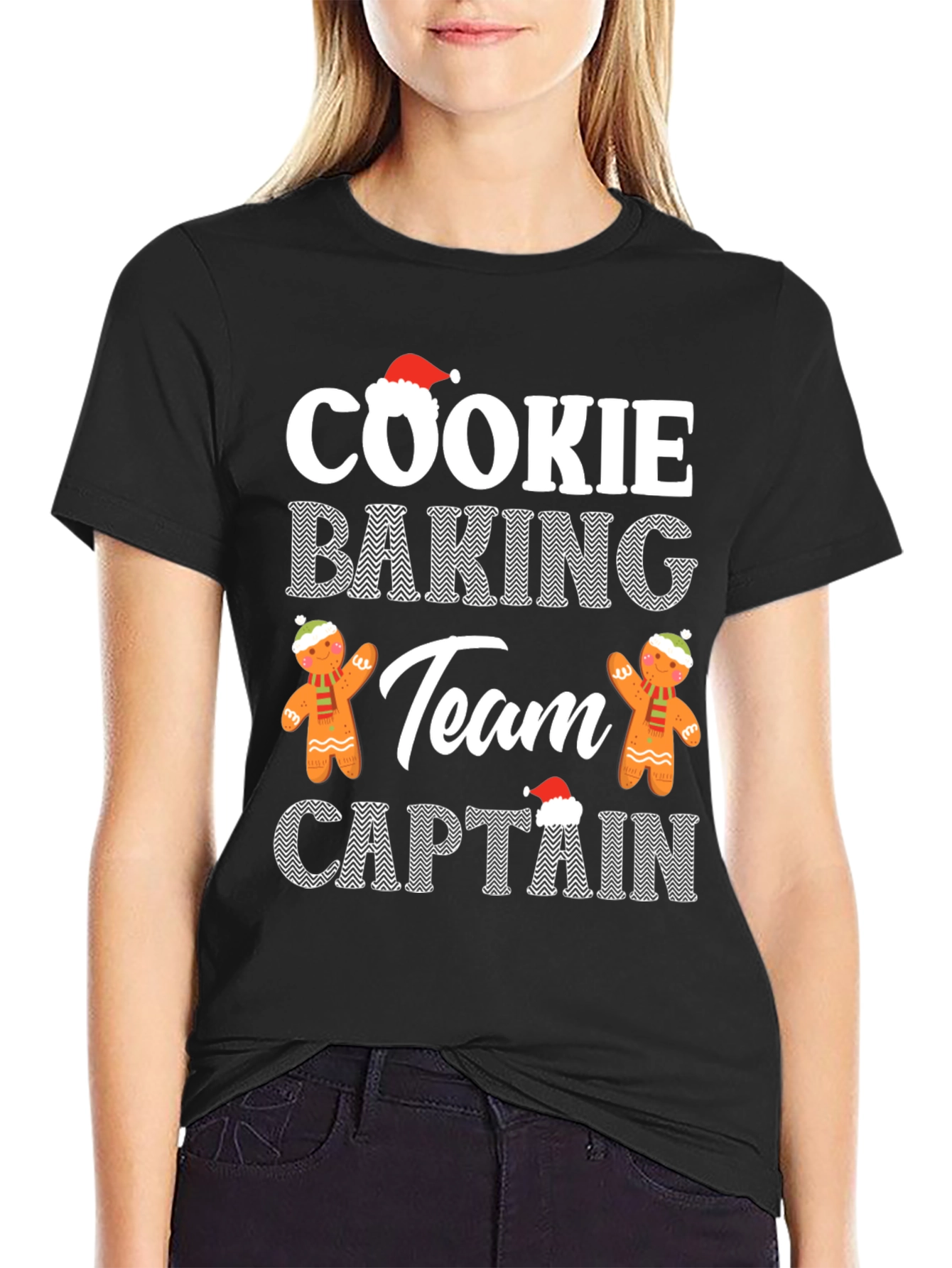 Cookie Baking Team Captain Christmas T-Shirt