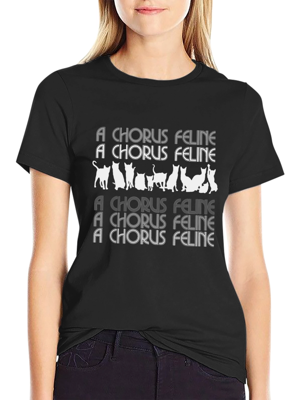 Chorus Feline Graphic Tee | Cat Lover T-Shirt