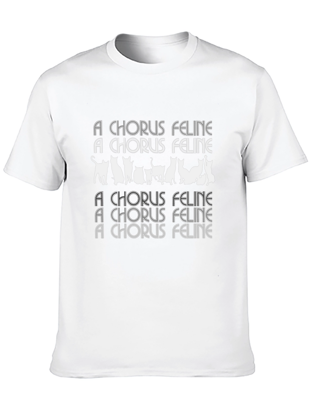 Chorus Feline Graphic Tee | Cat Lover T-Shirt